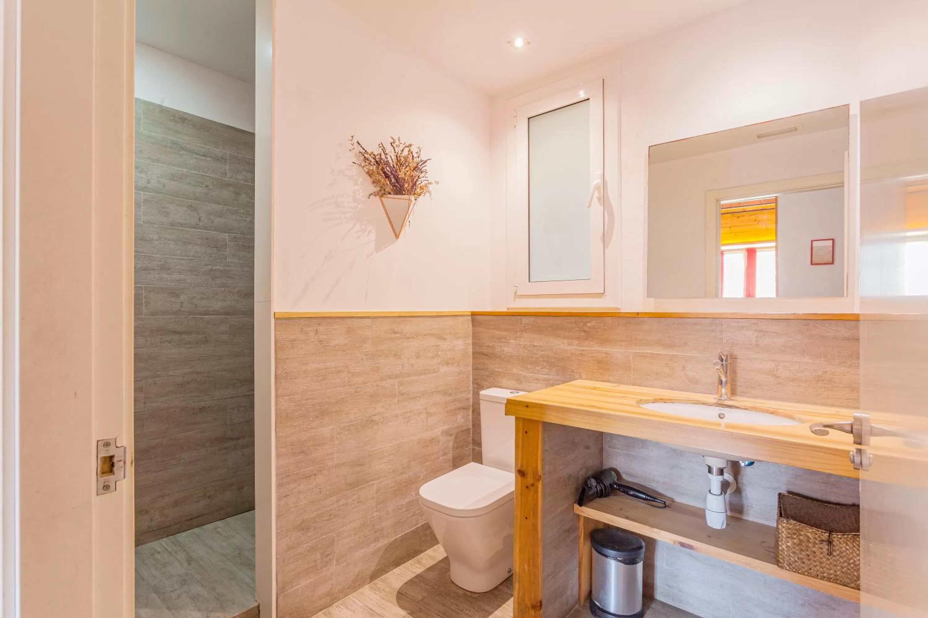 Shower in Bird House