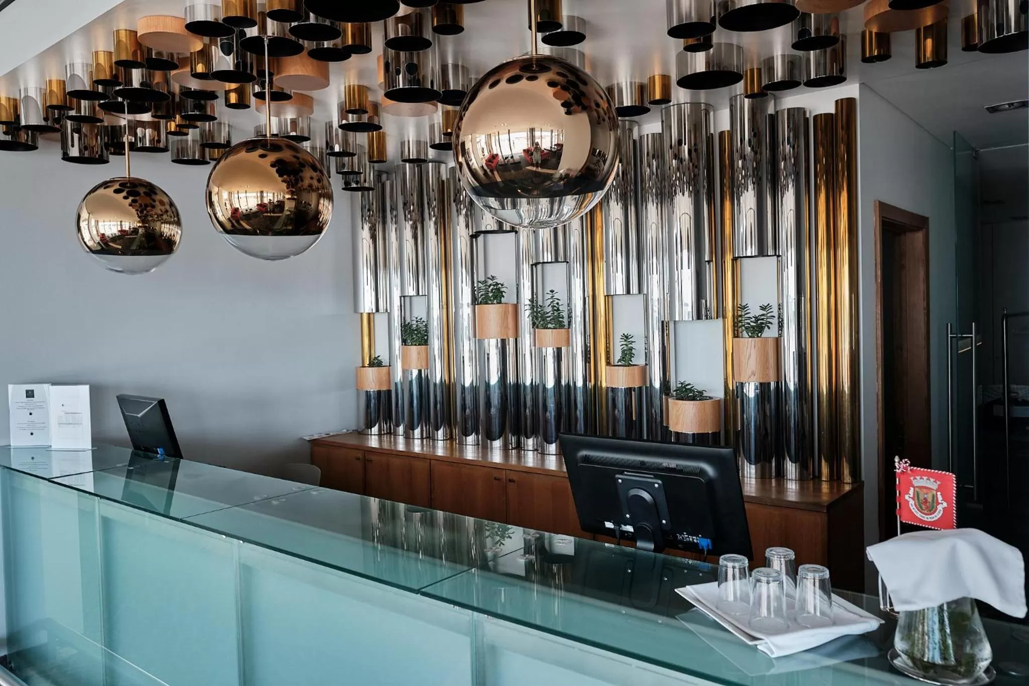 Lounge or bar in Hotel Praia Marina by RIDAN Hotels