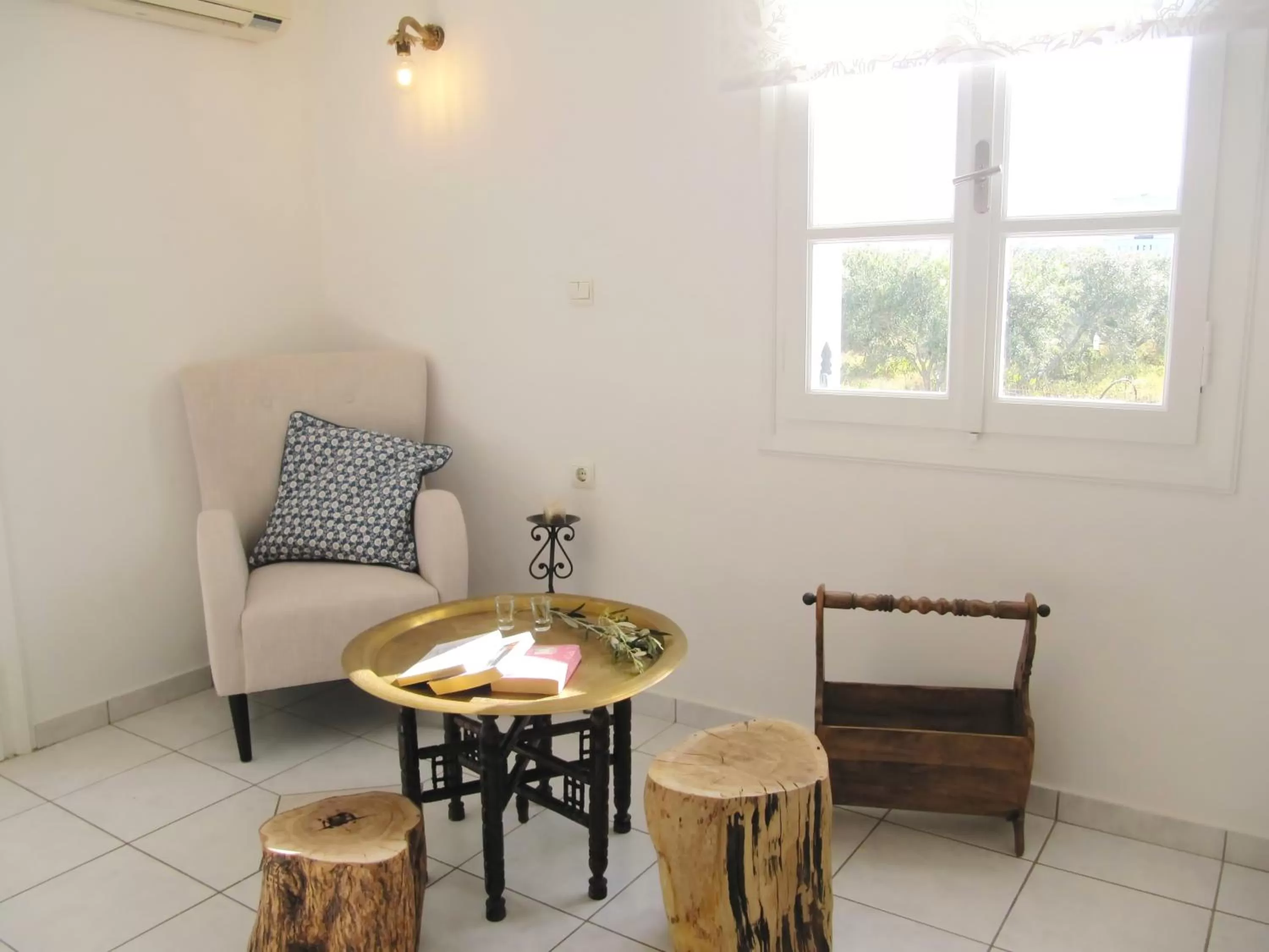 Lobby or reception in Ktima Bianco