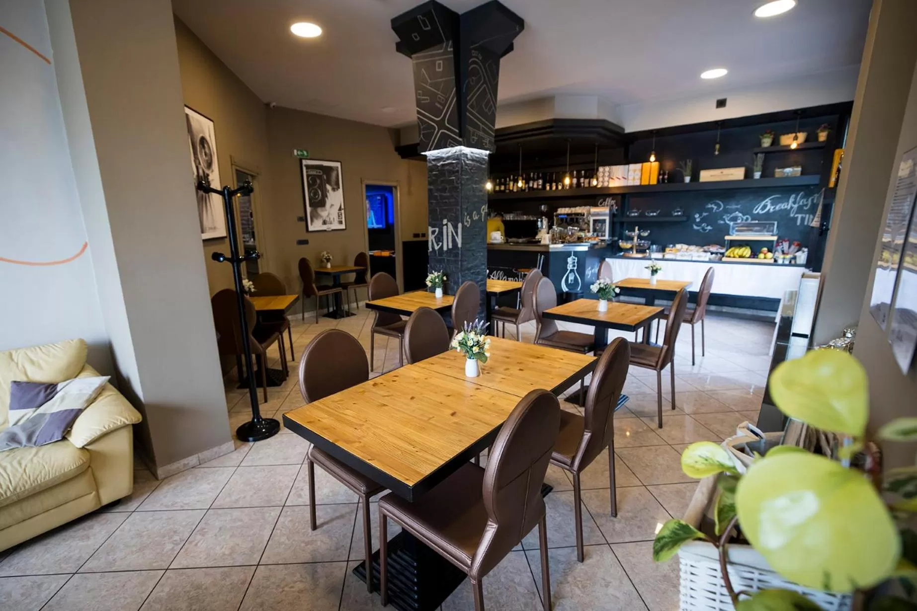 Living room in Piccolo Hotel Allamano