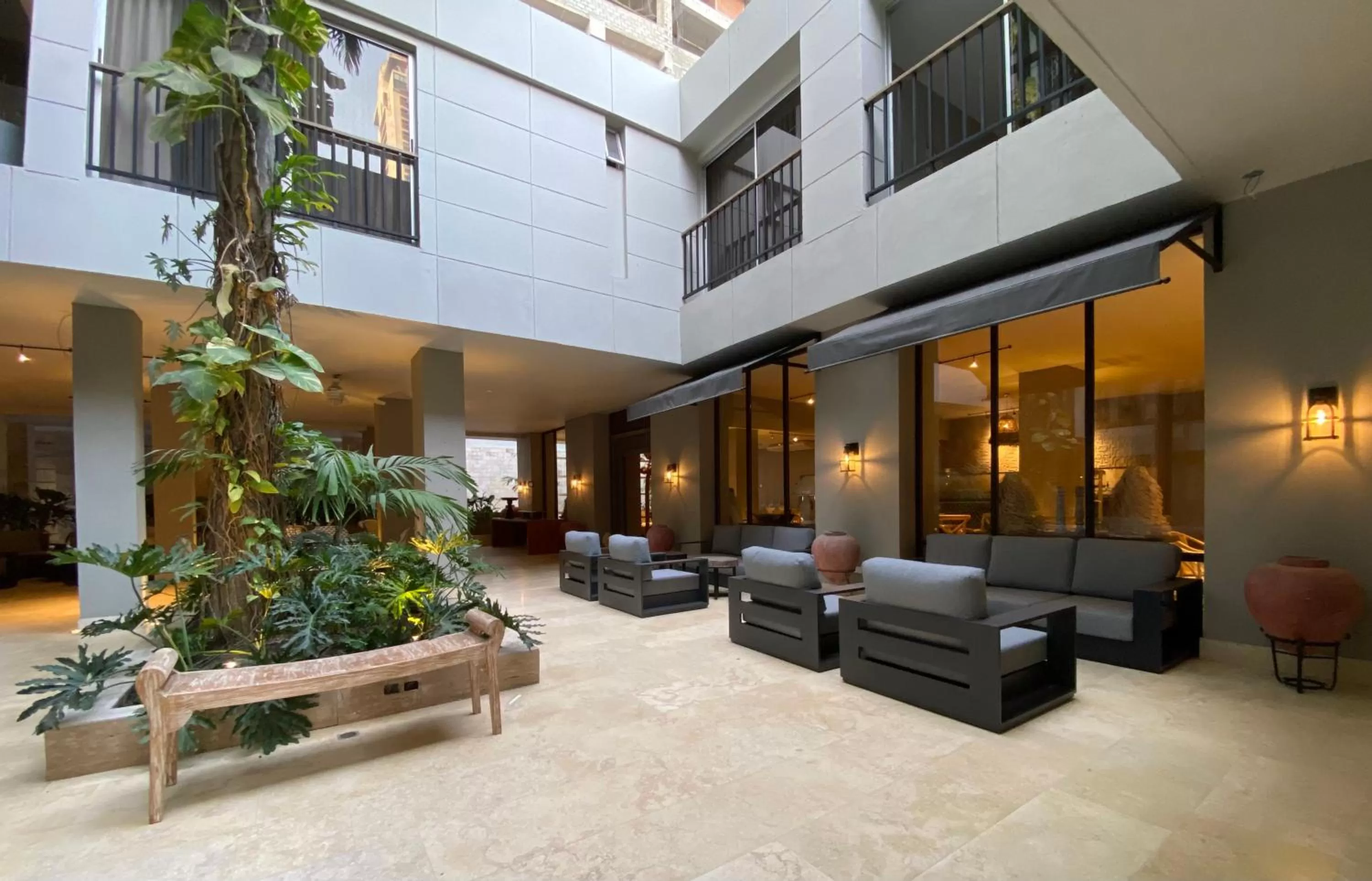 Patio in Madisson Boutique Hotel Cartagena