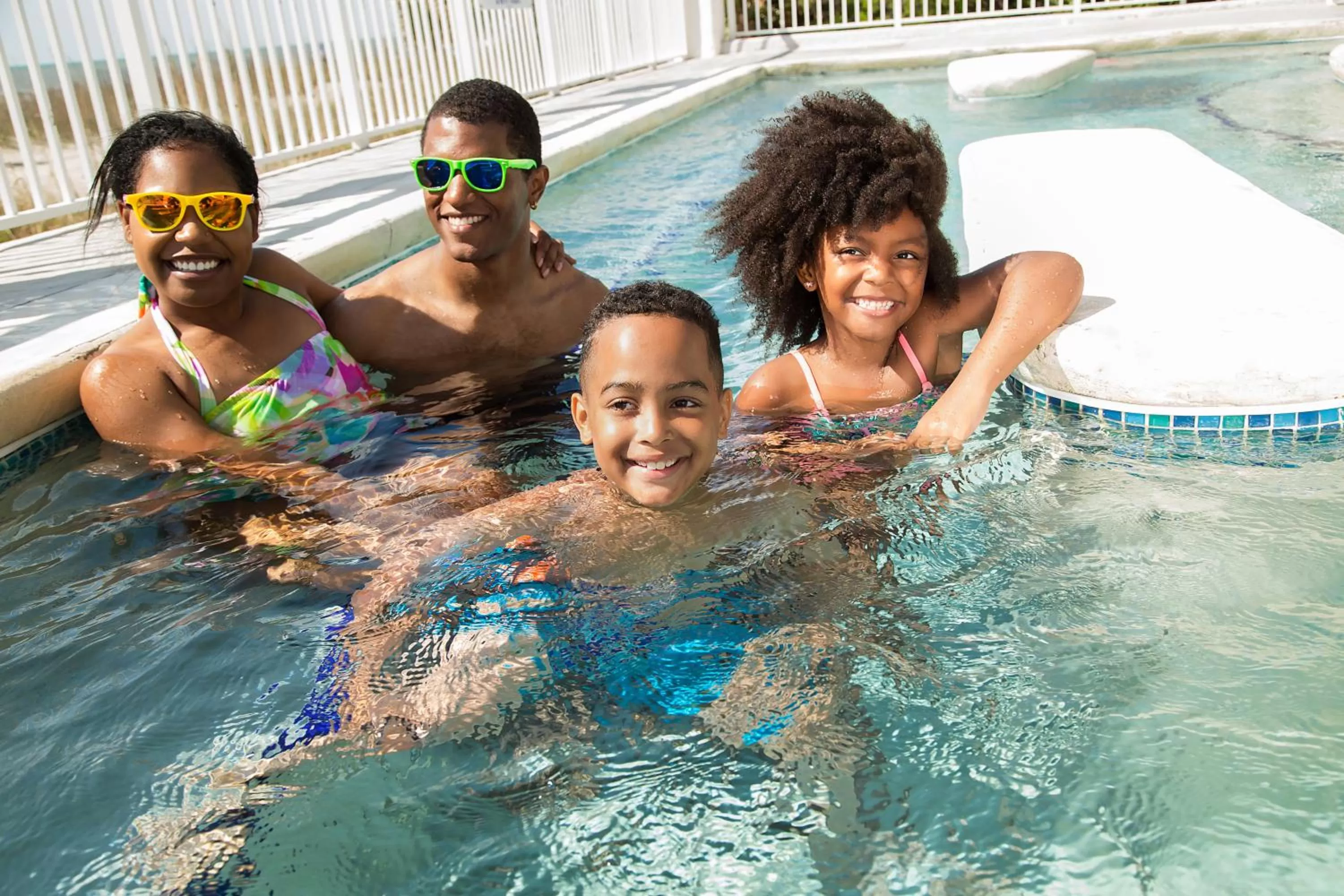 Swimming pool in Hotel Blue