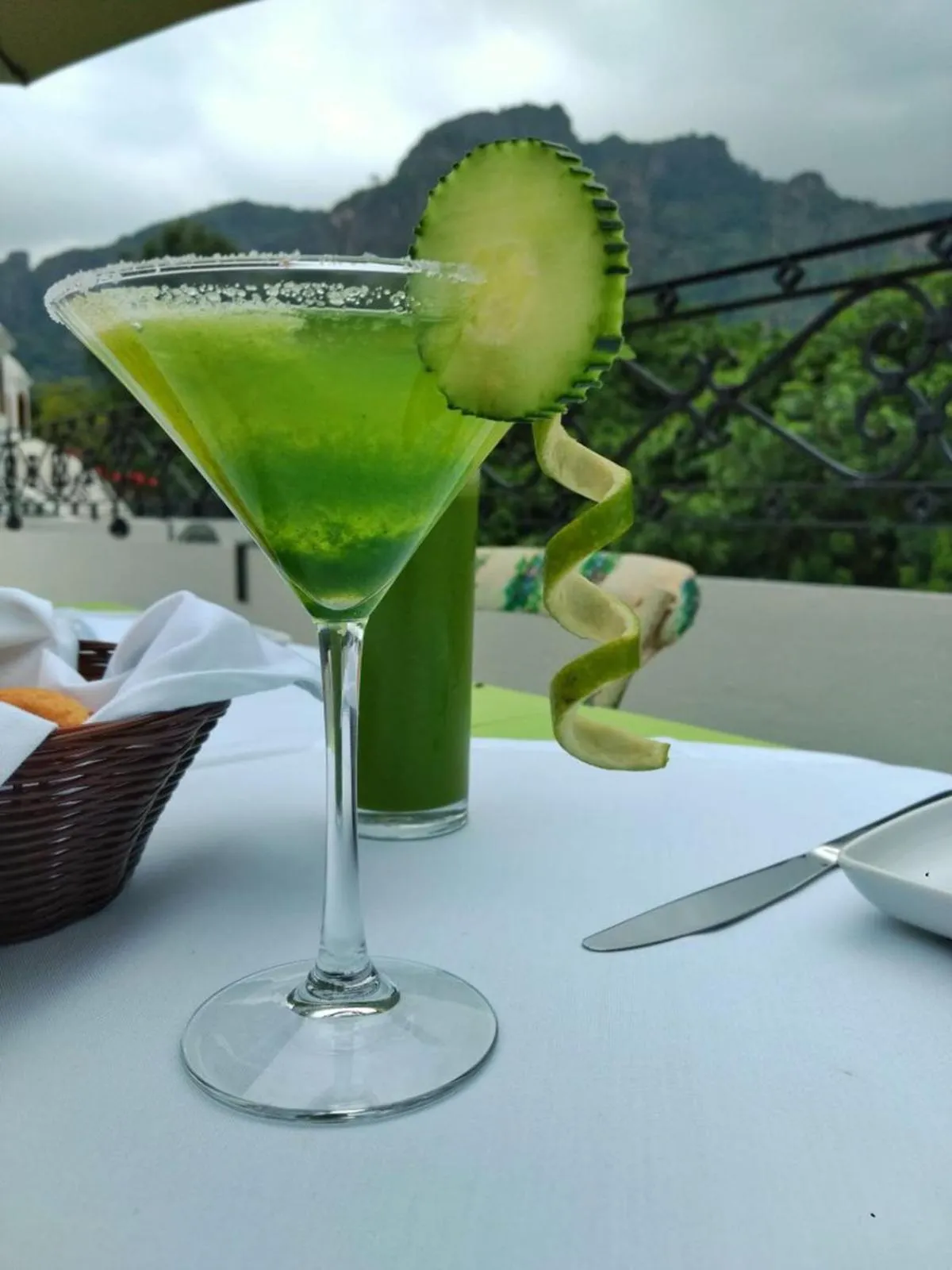 Drinks in Hotel Las Puertas de Tepoztlan