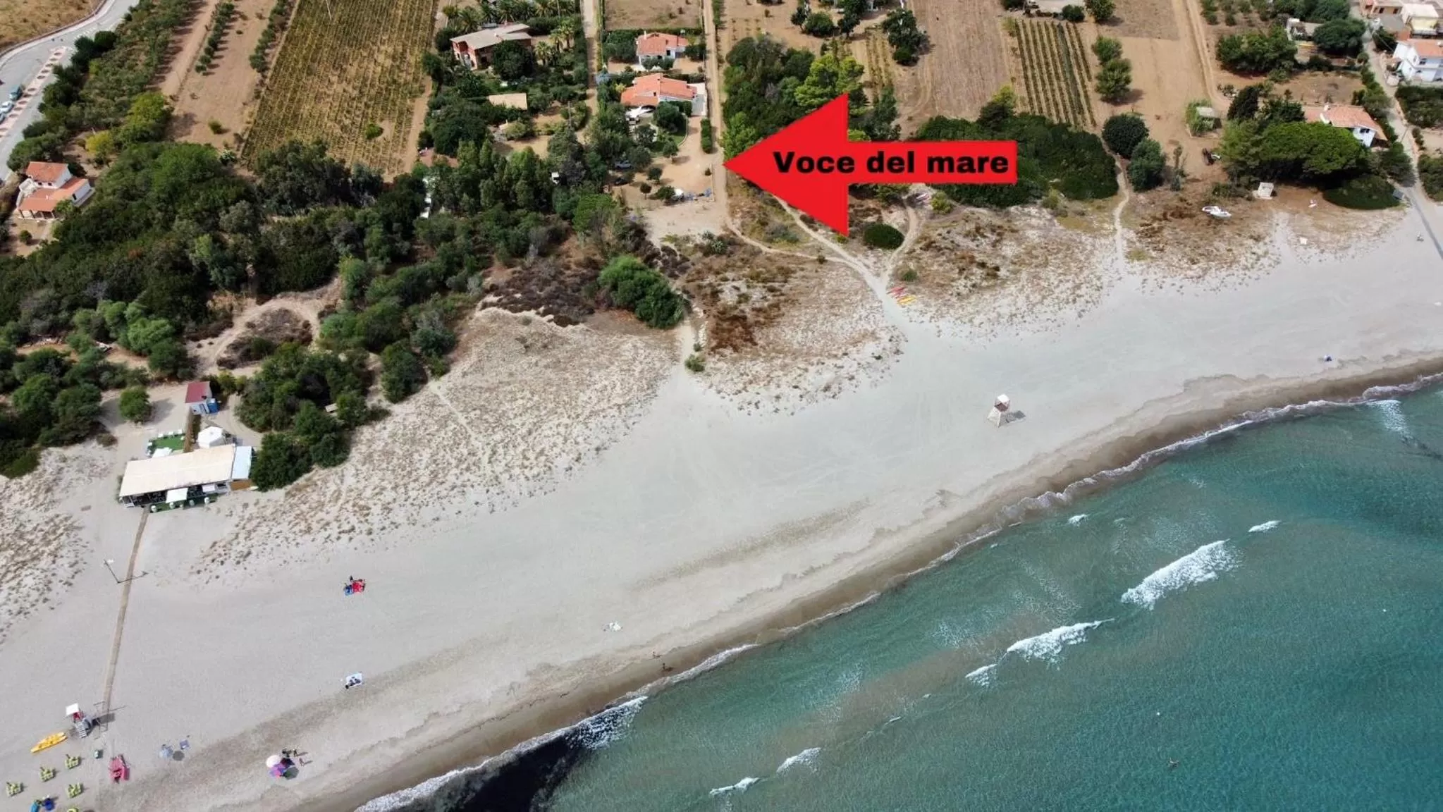 Natural landscape in Suites Voce del Mare