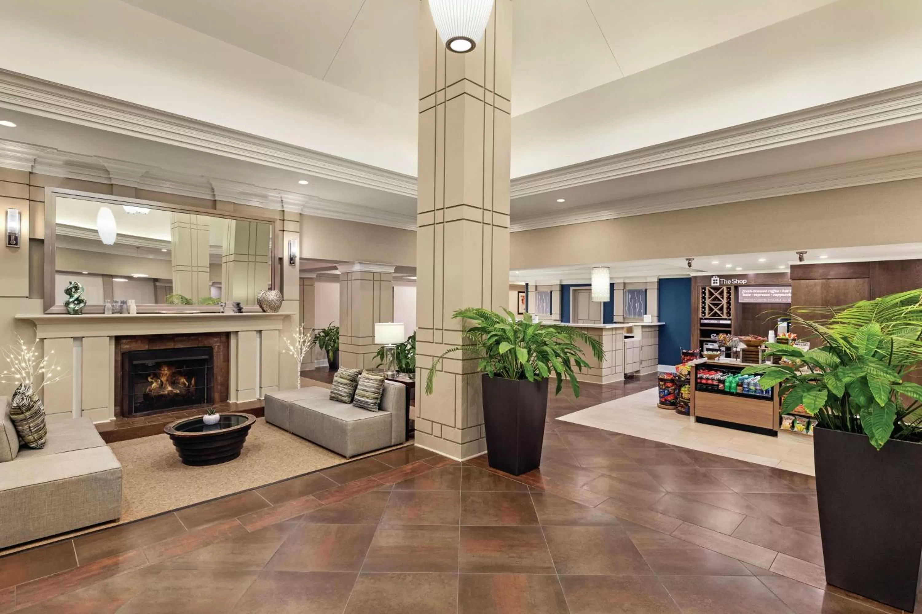 Lobby or reception in Hilton Garden Inn Oxford/Anniston, AL