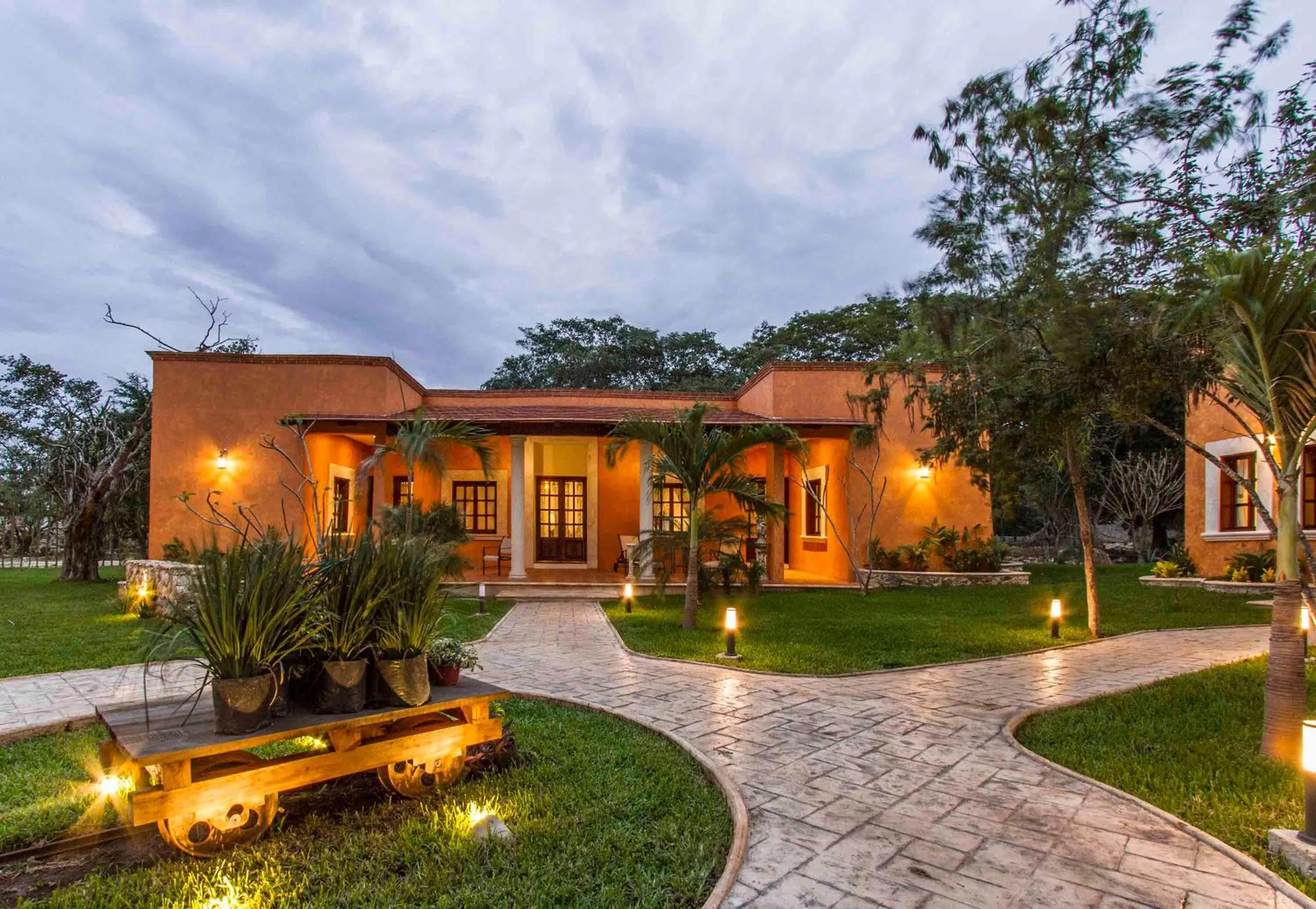 Decorative detail in Hacienda Santa Cruz Merida