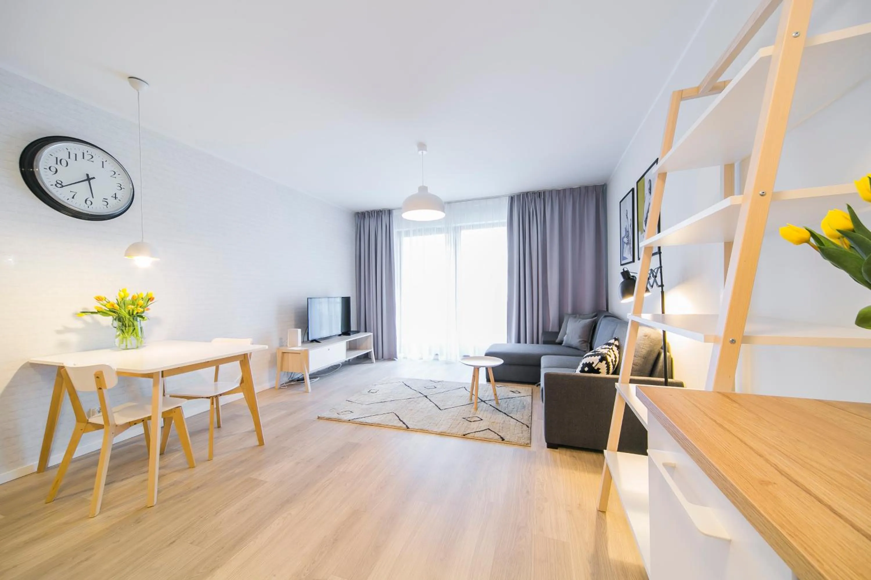 Living room in GRANO APARTMENTS Gdańsk Motława SPA & Wellness