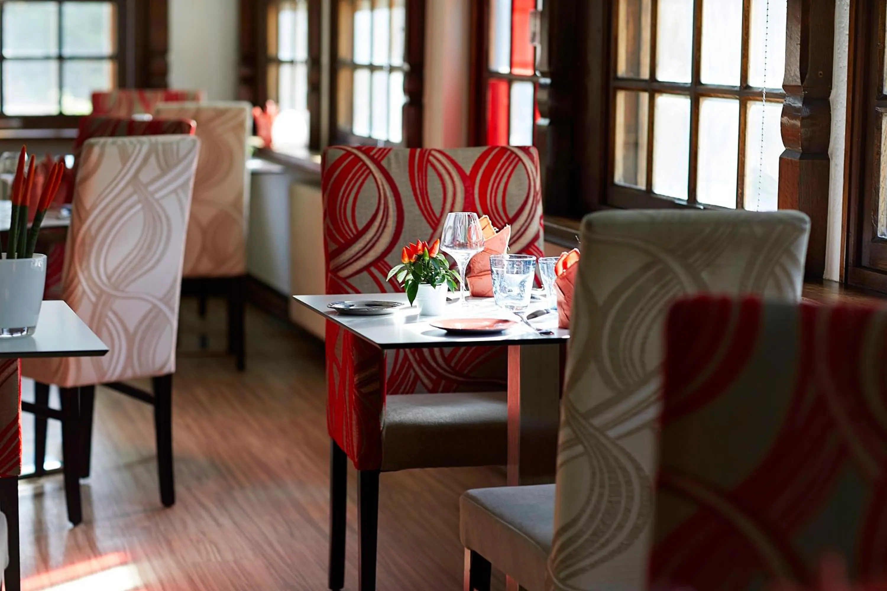 Dining area in La Commanderie de Champarey