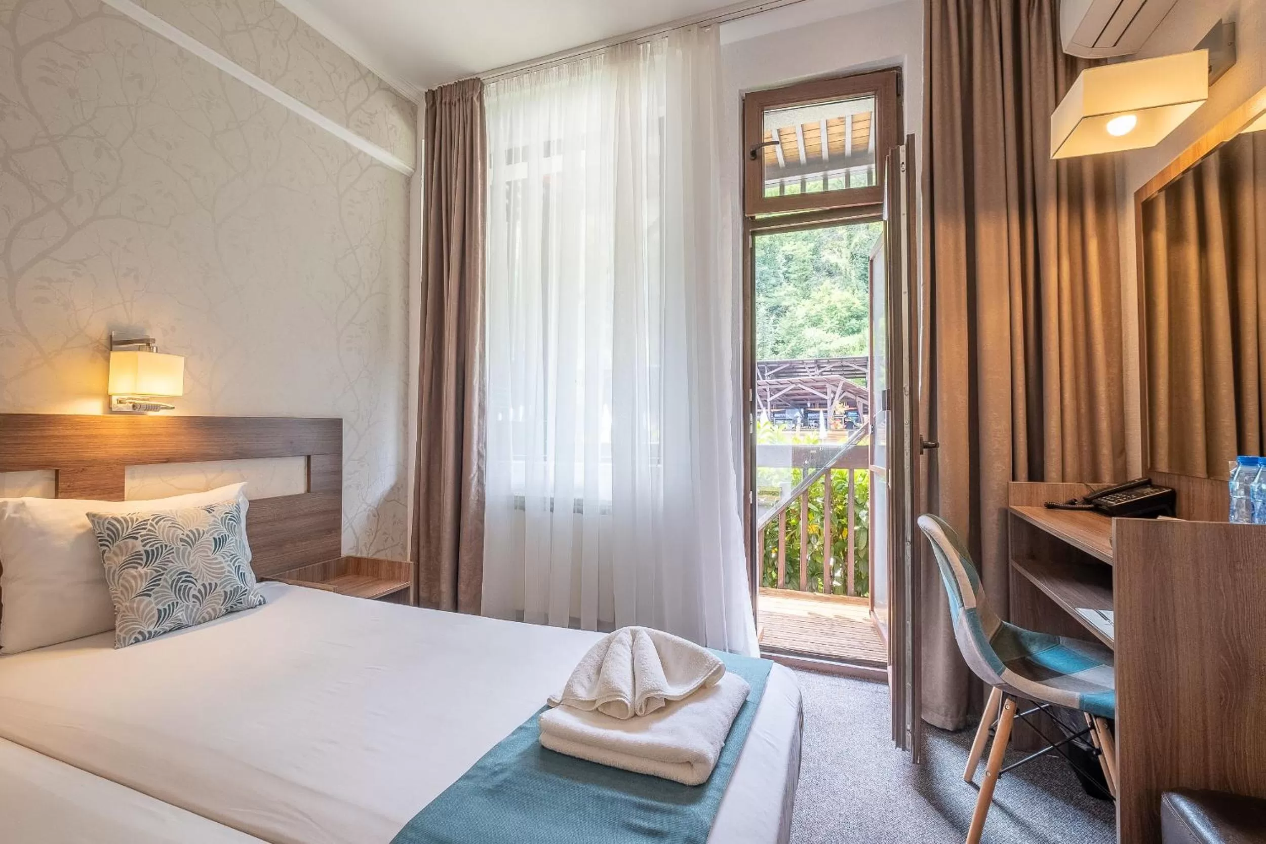 Bedroom, Bed in Park Hotel Asenevtsi