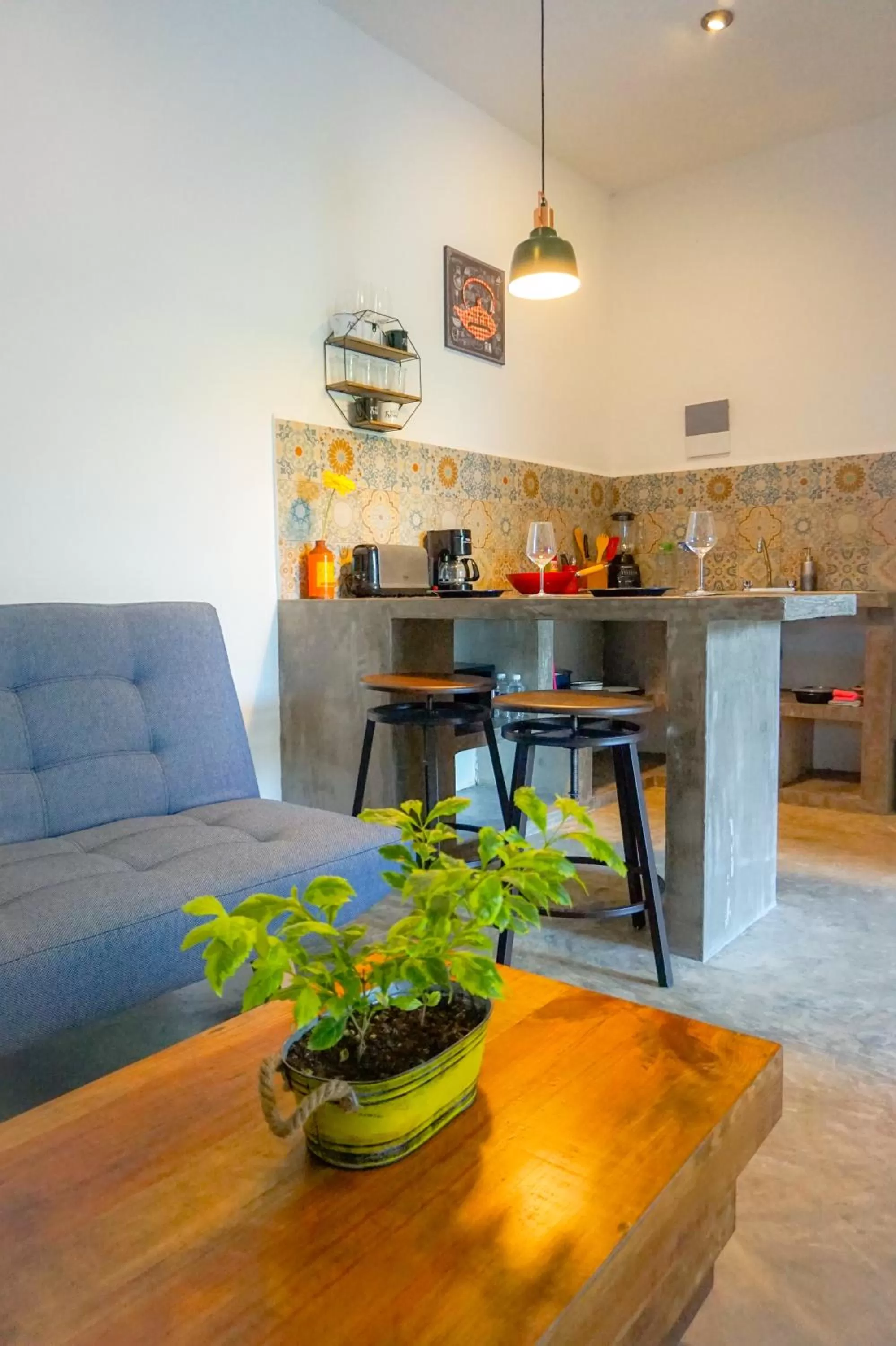 Kitchen or kitchenette in Les Suites Calle 2 by Galian