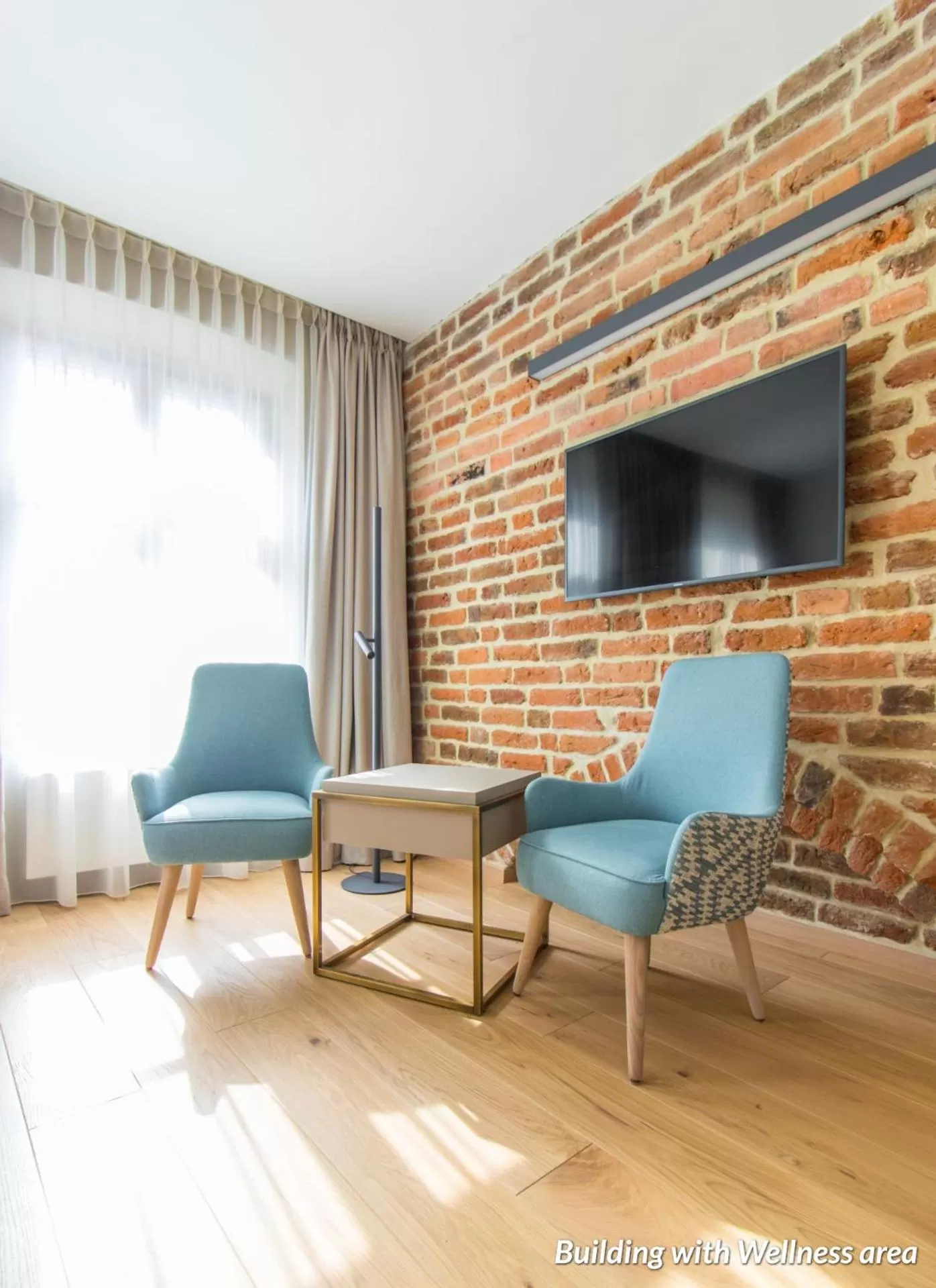 Seating area in Hotel Spichrz