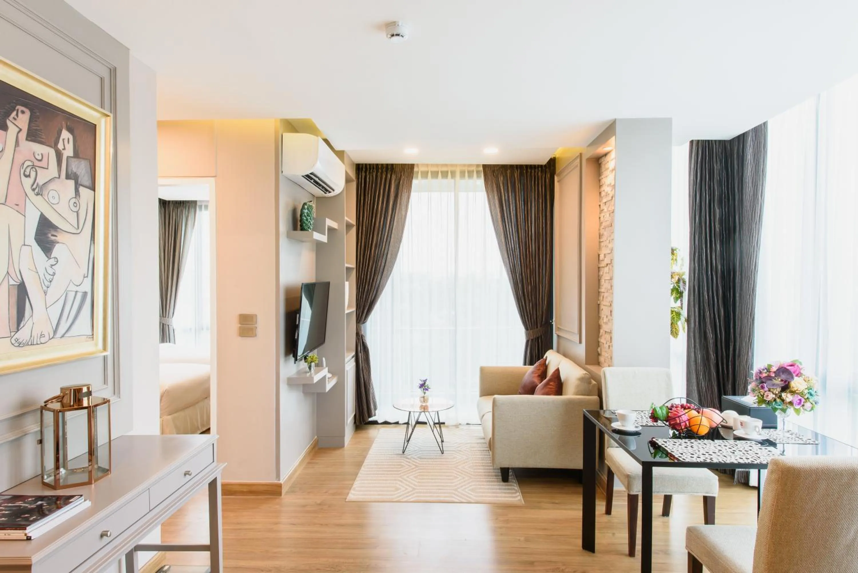 Living room in Parc Borough City Resort