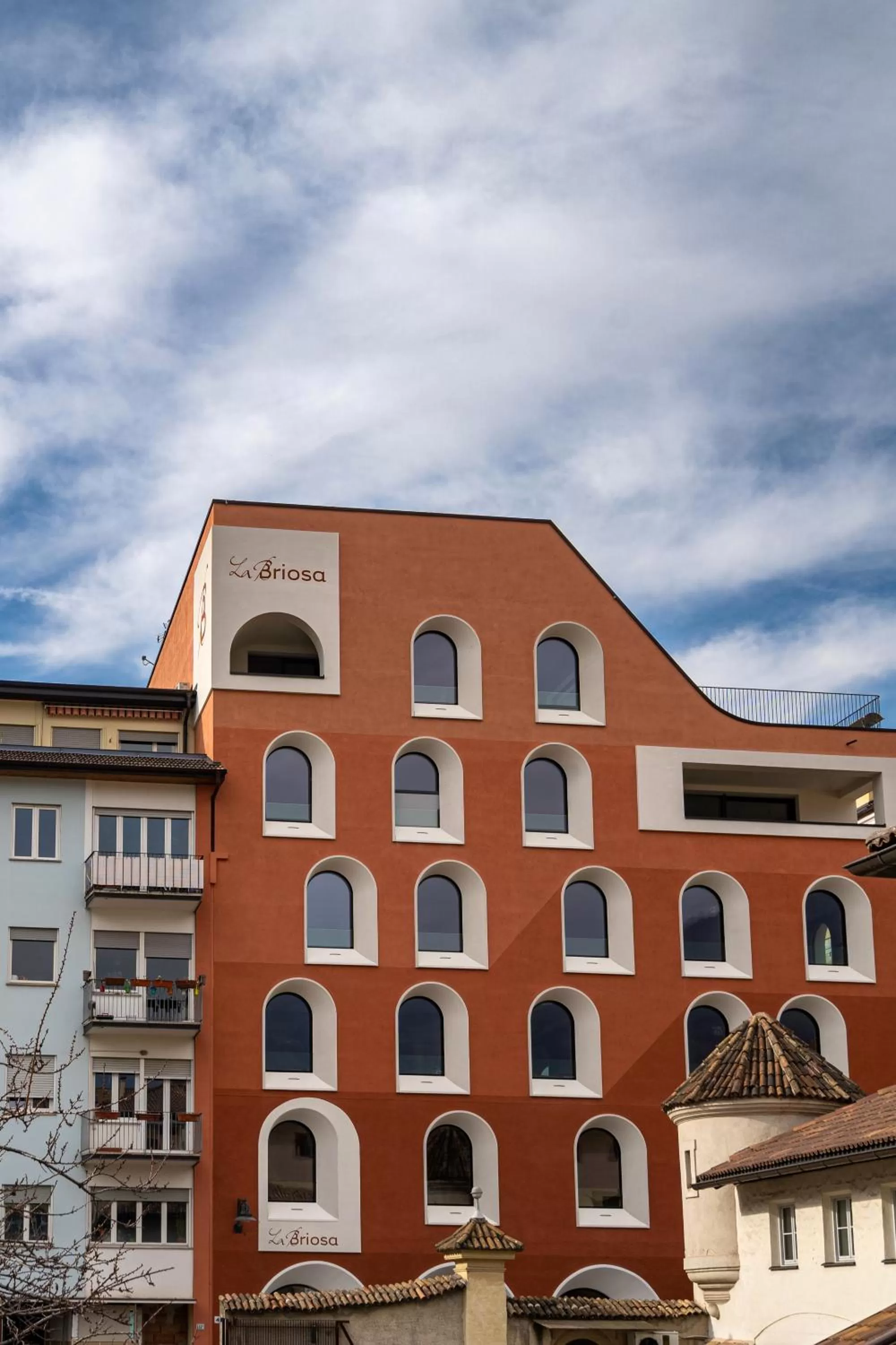 Property building in Hotel La Briosa