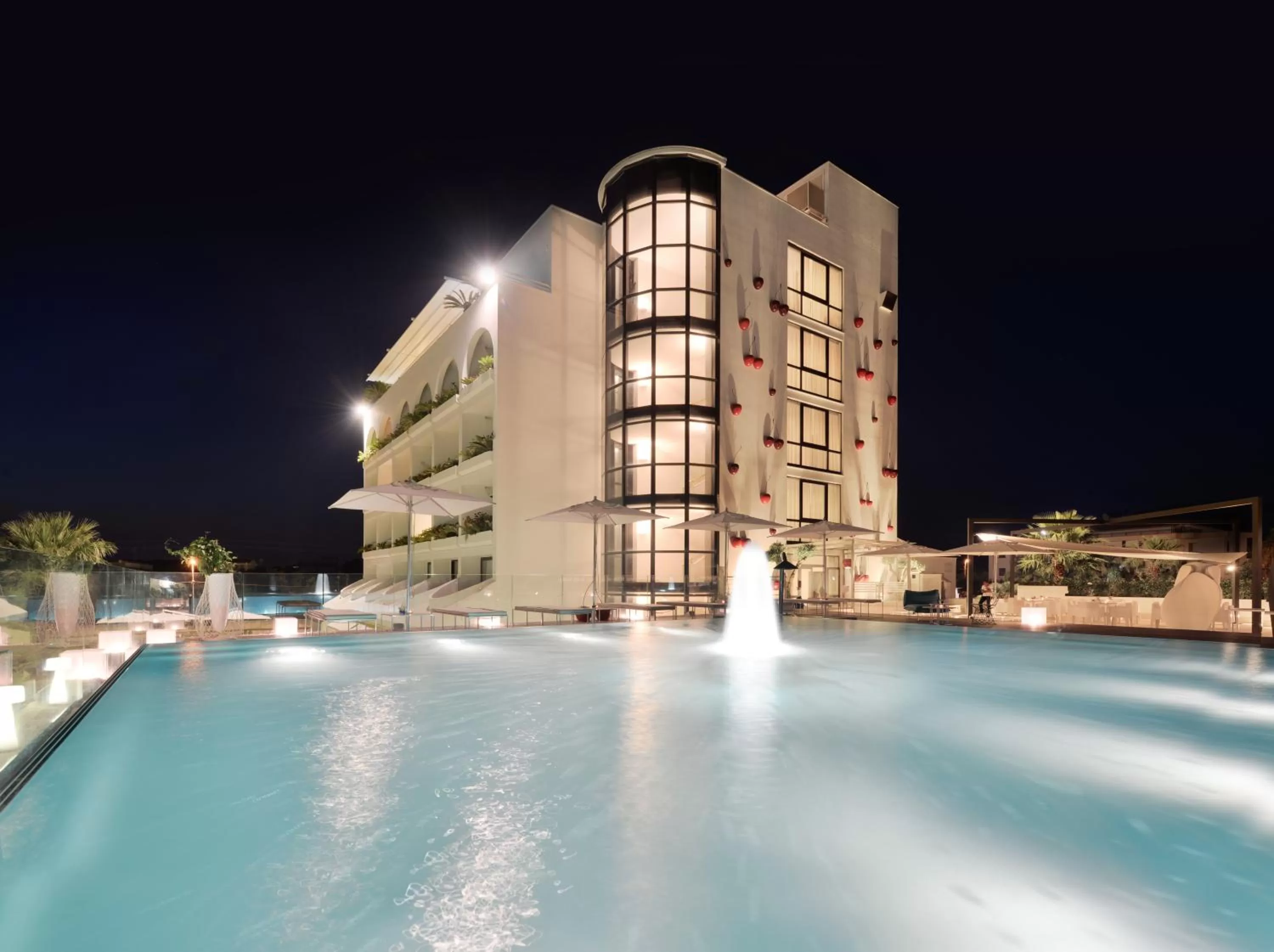 Decorative detail in Mec Paestum Hotel