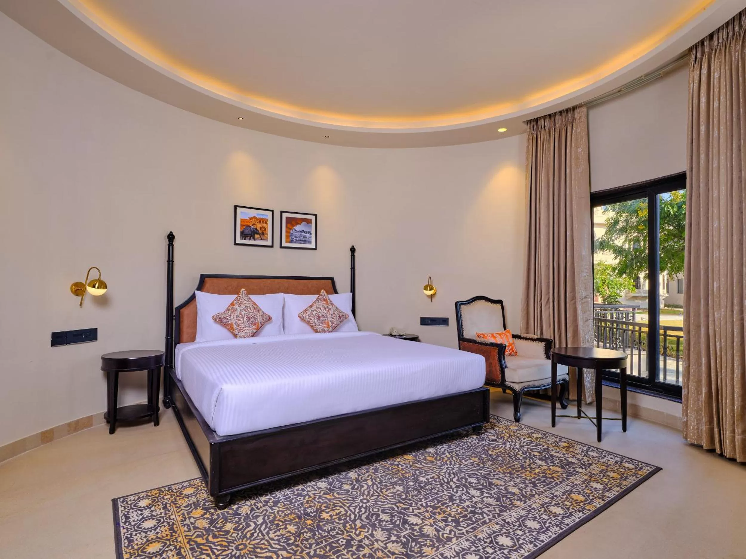 Photo of the whole room, Bed in Pride Amber Vilas Resort & Convention Centre