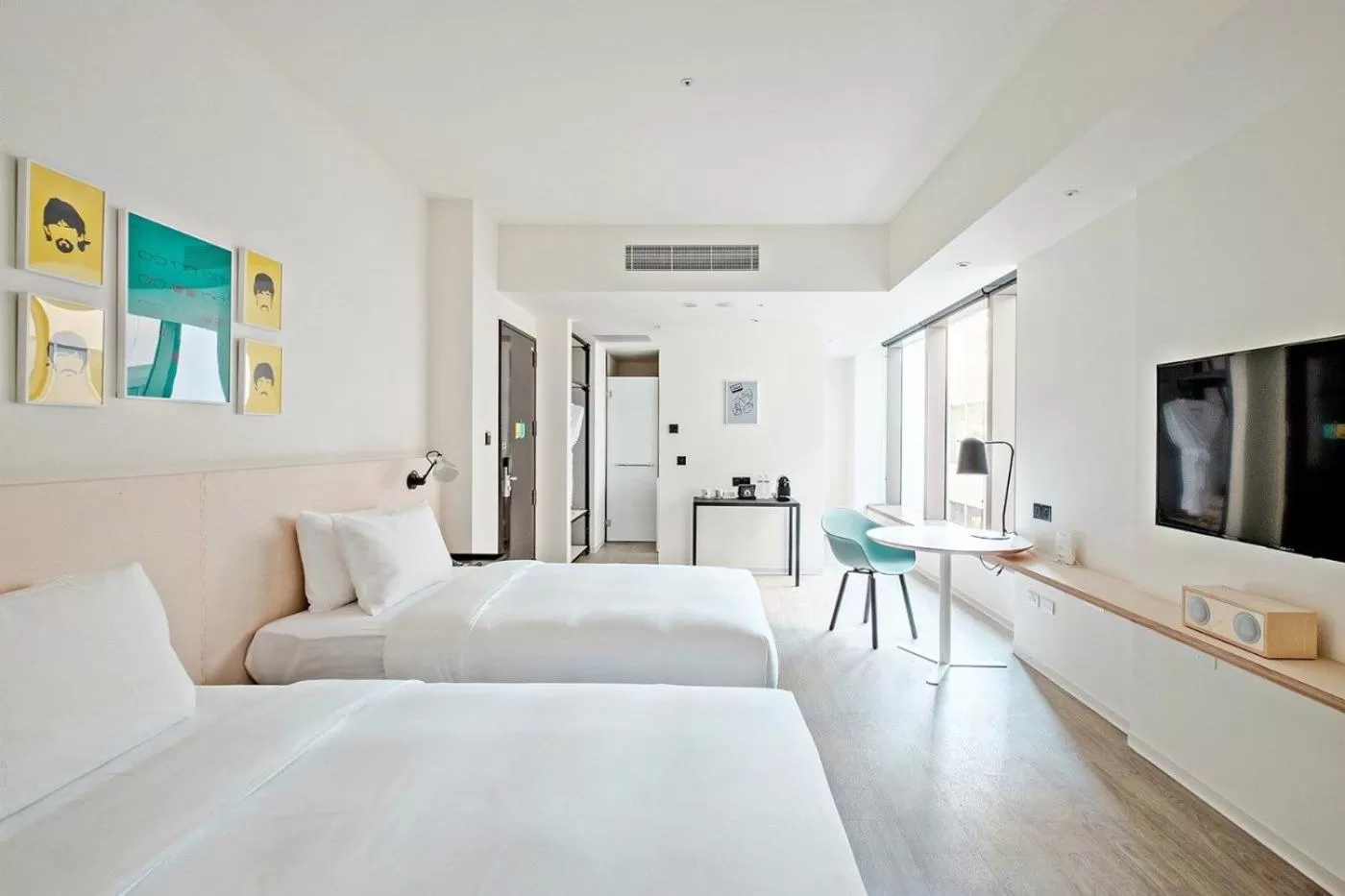 Bed in amba Taipei Songshan