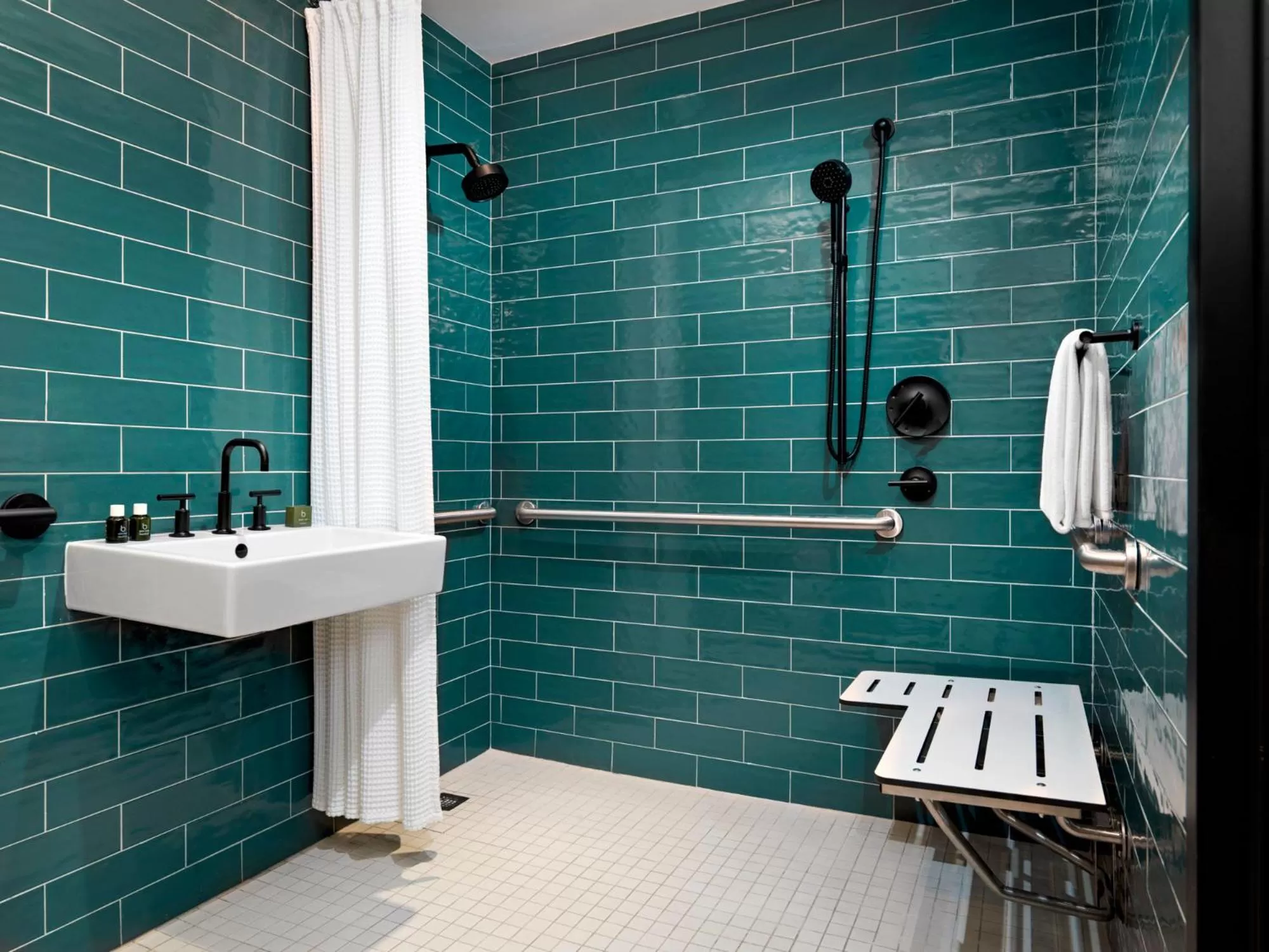 Bathroom in Wave Resort