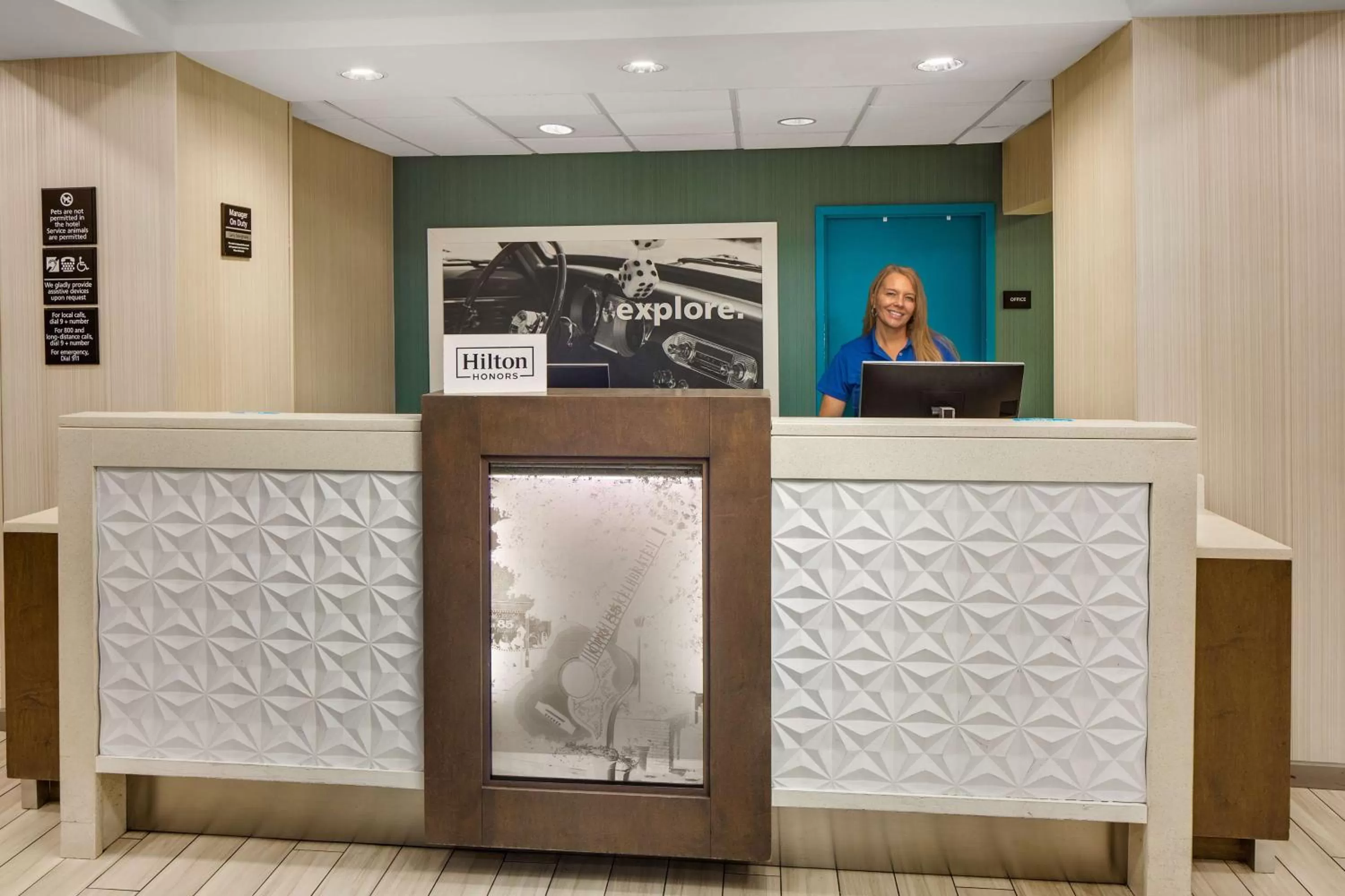 Lobby or reception in Hampton Inn & Suites Nashville-Airport