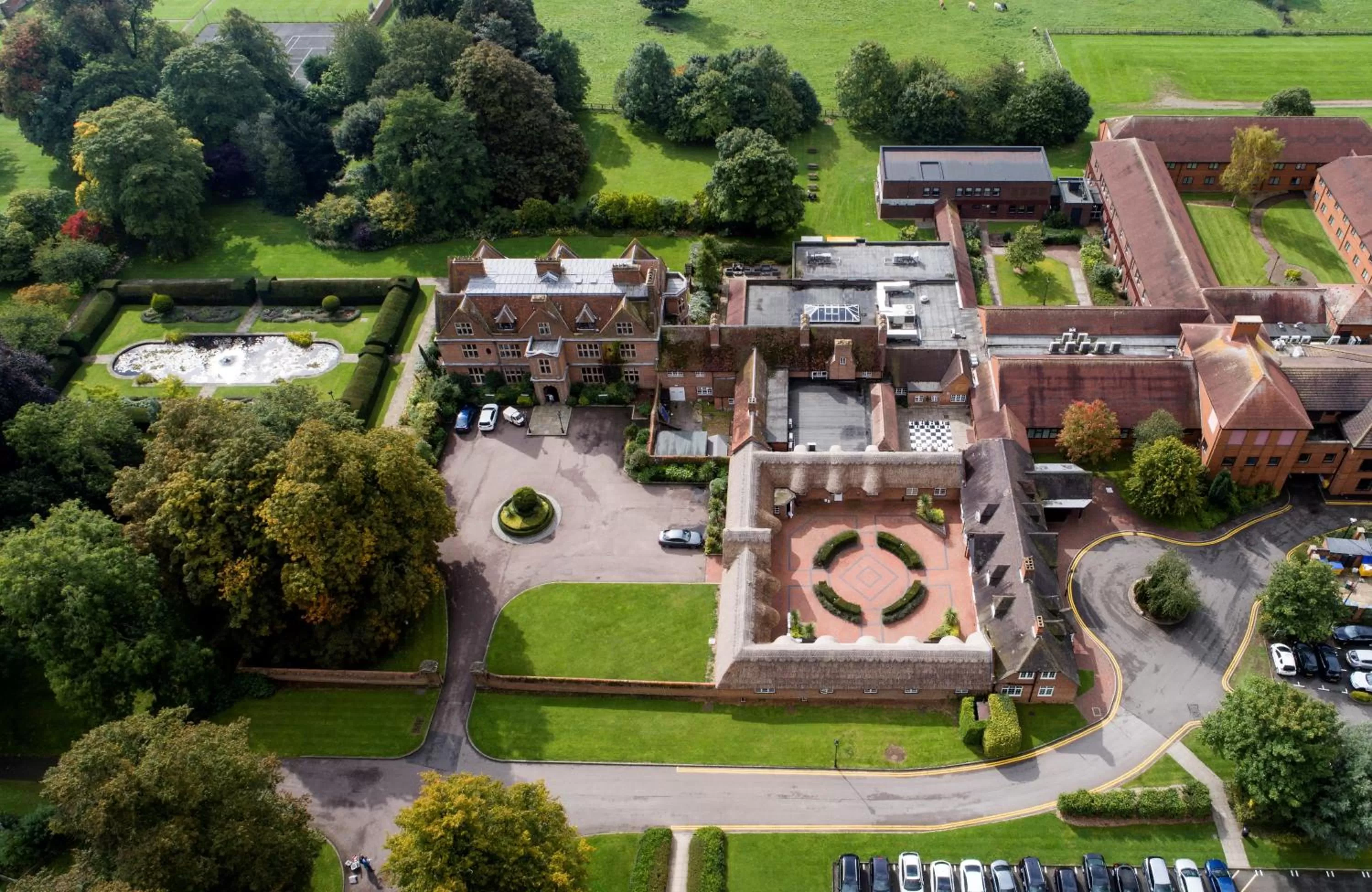 Bird's eye view in Horwood House Hotel