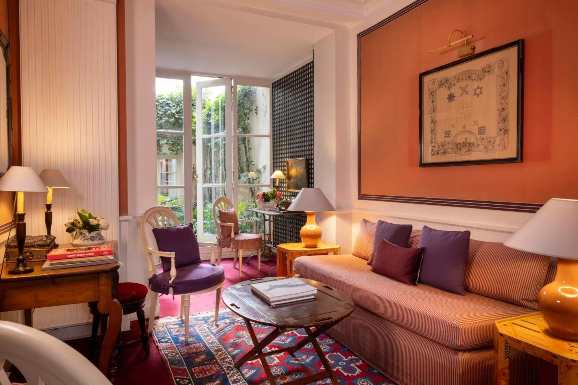 Lobby or reception in Hôtel Le Saint Gregoire