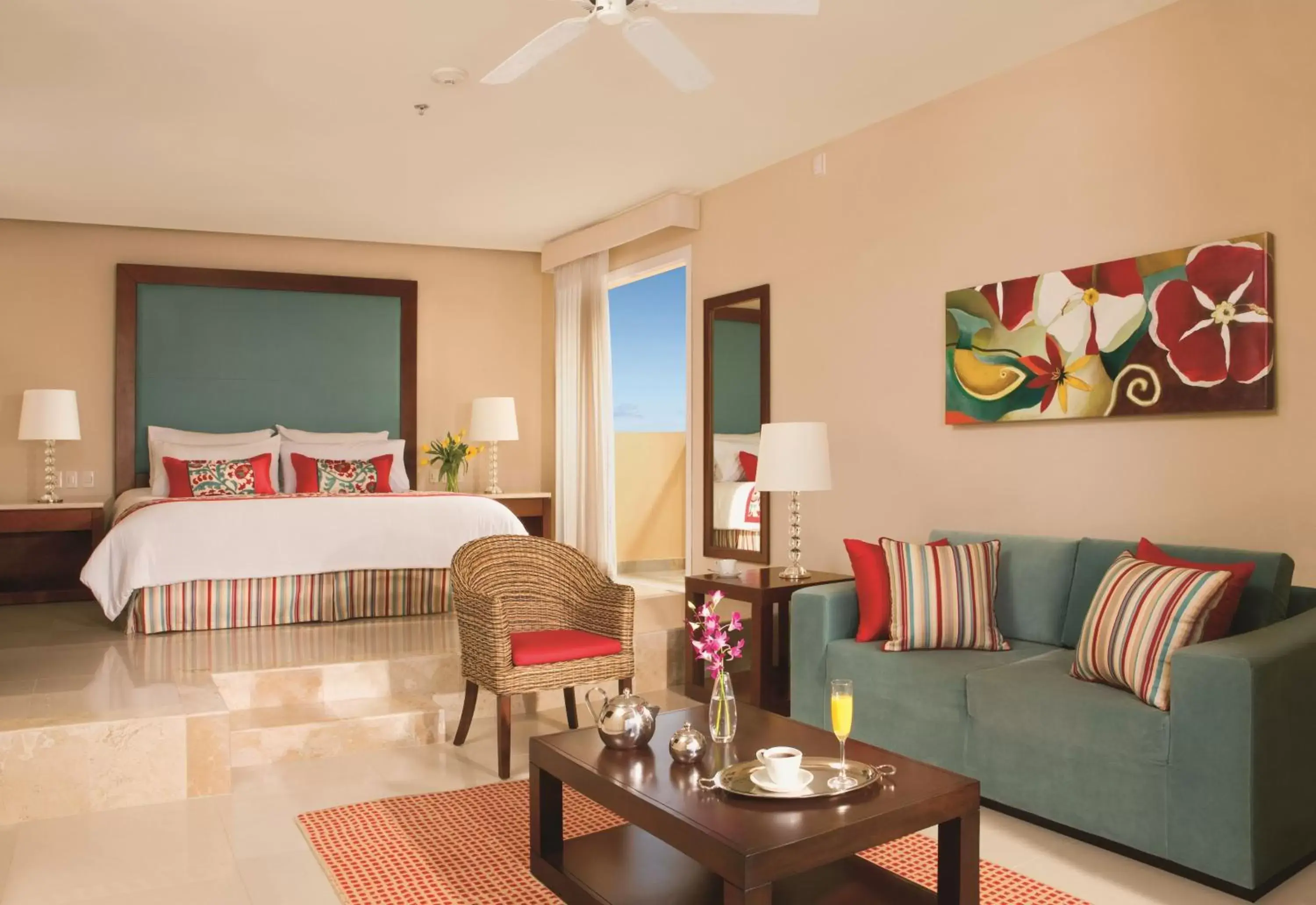 Junior Suite with Tropical View King Bed - single occupancy in Dreams Jade Resort & Spa - All Inclusive Junior Suite with Tropical View King Bed - single occupancy in Dreams Jade Resort & Spa - All Inclusive