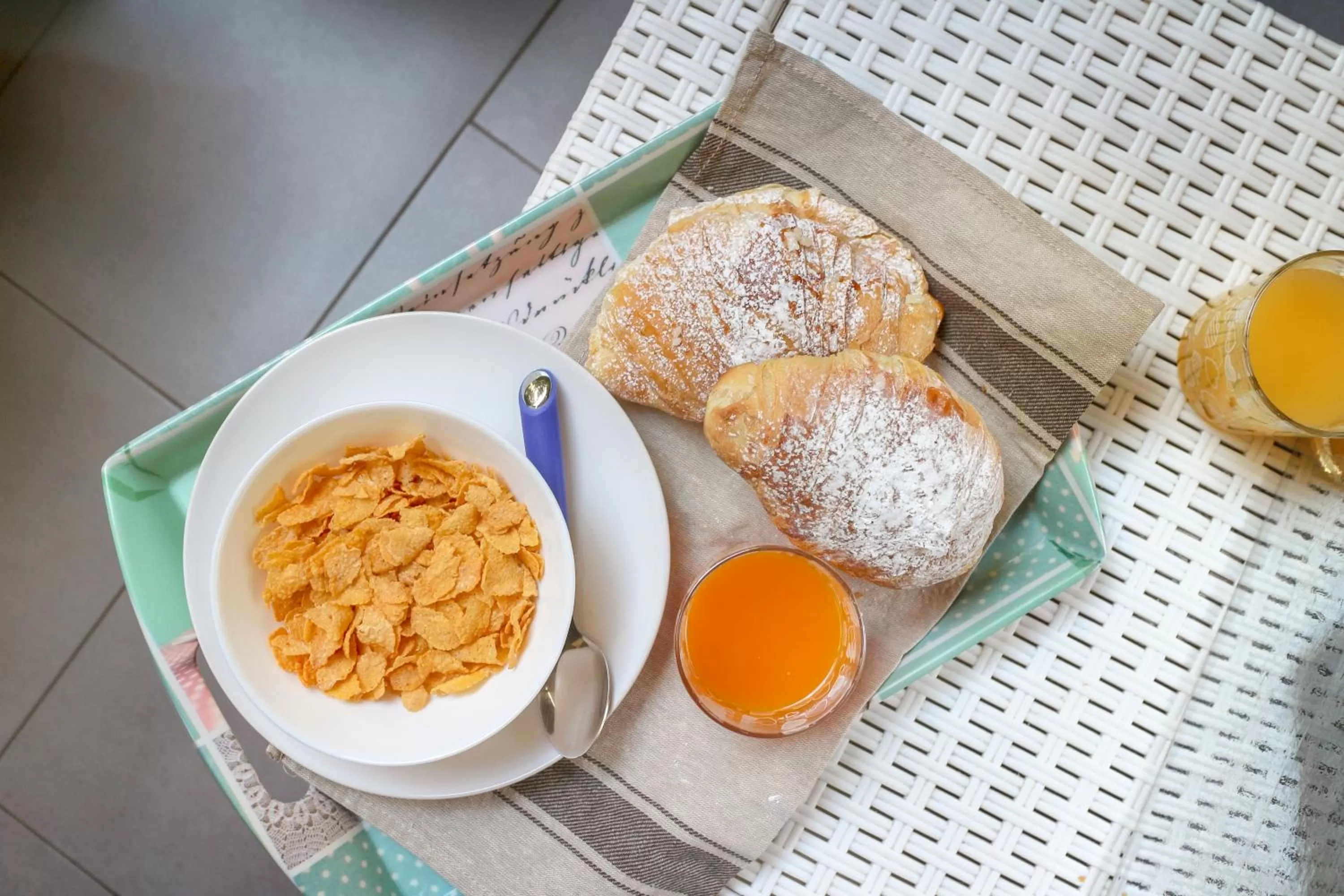 Food and drinks, Food in La Casa di Luna