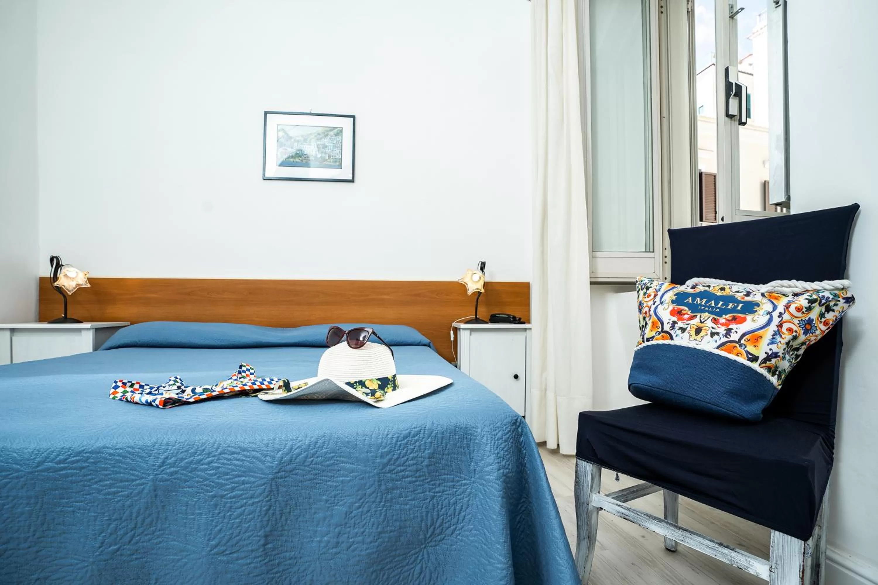 Bed in Hotel Fontana