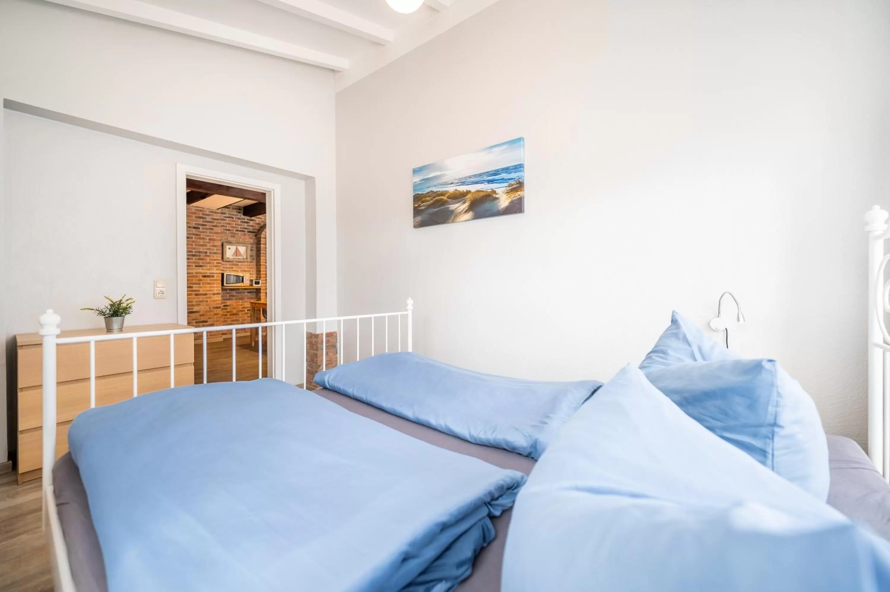 Bedroom, Bed in Haus Ferienglück Sauna im Haus