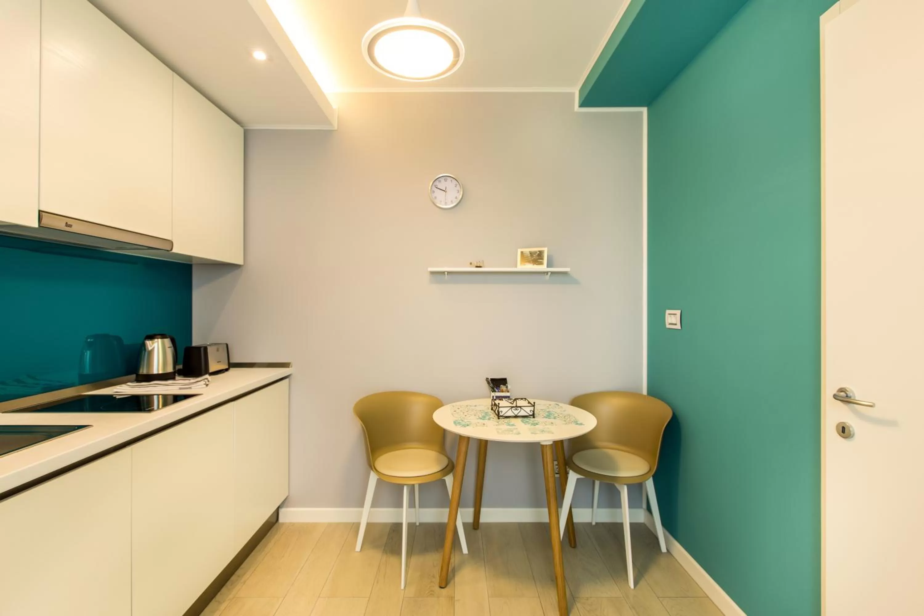 Kitchen or kitchenette in Mava Apartamente