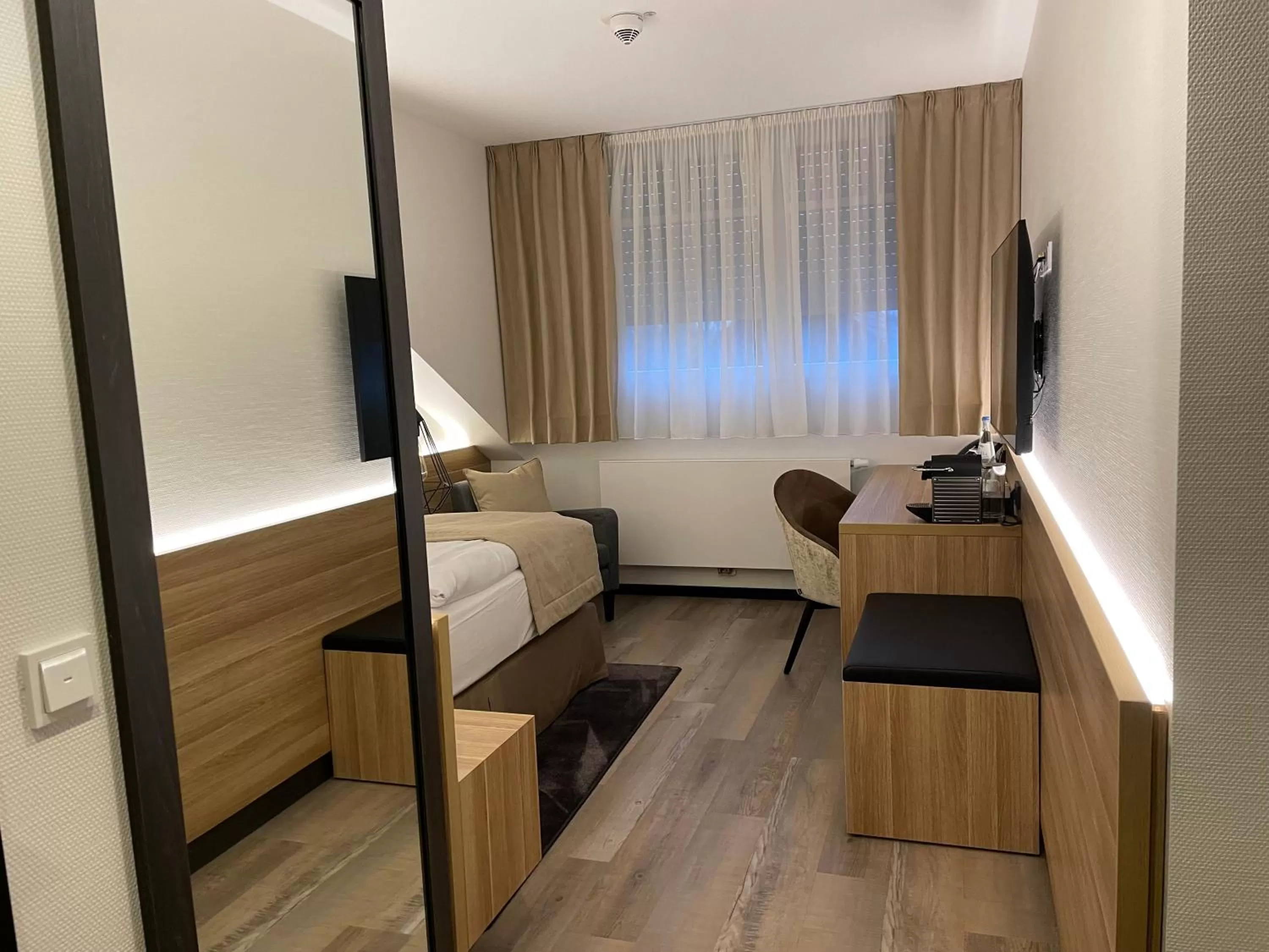 Photo of the whole room, Bed in Landhaus Bruckmann