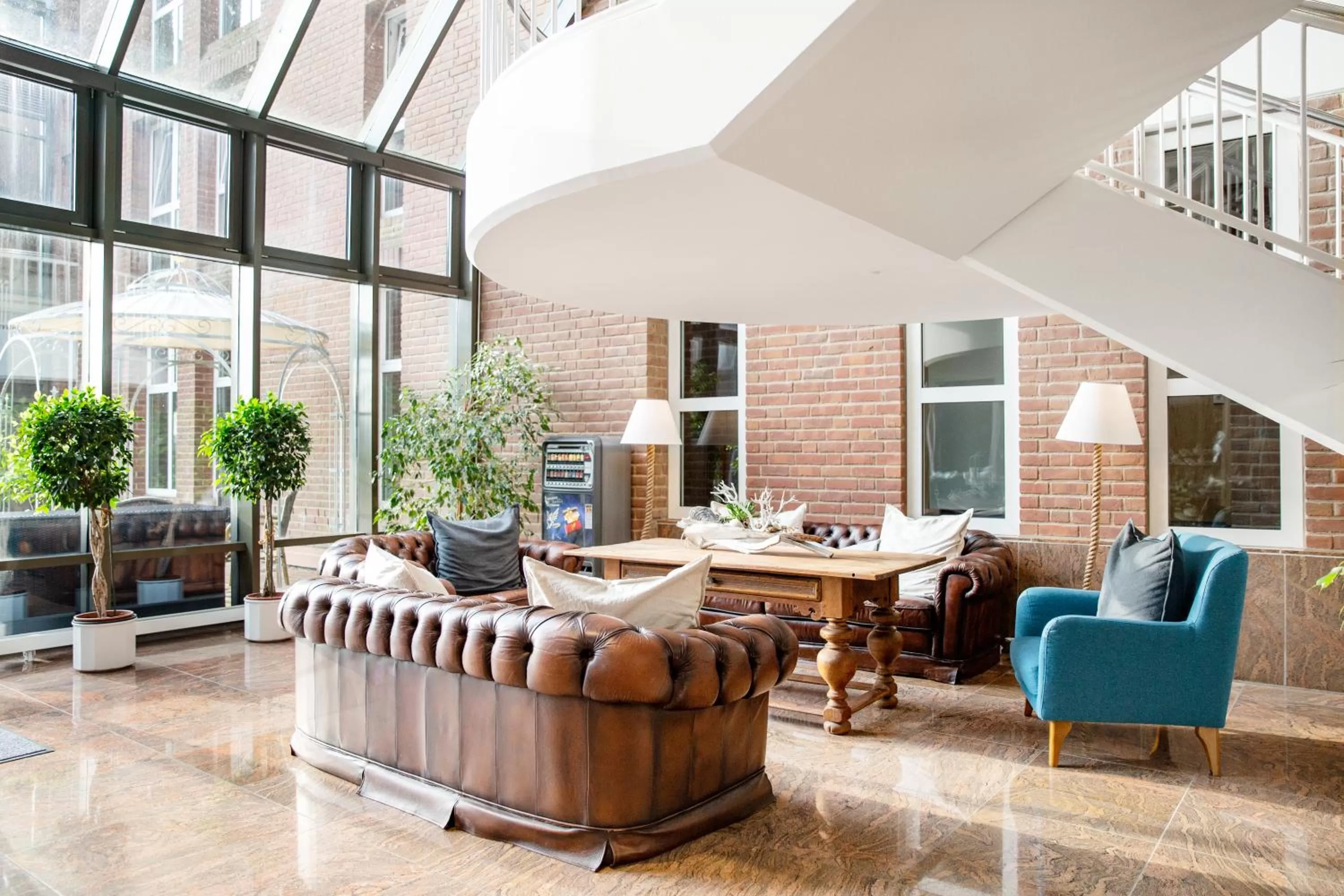 Lobby or reception in Stadthotel Eckernförde