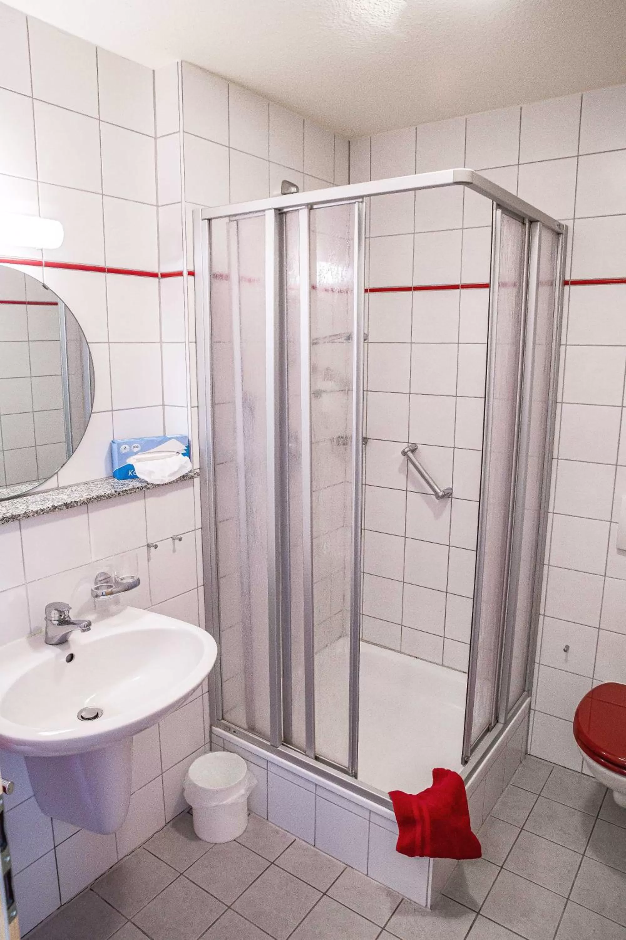 Bathroom in Landgasthof & Brauerei Löwen Sasbach