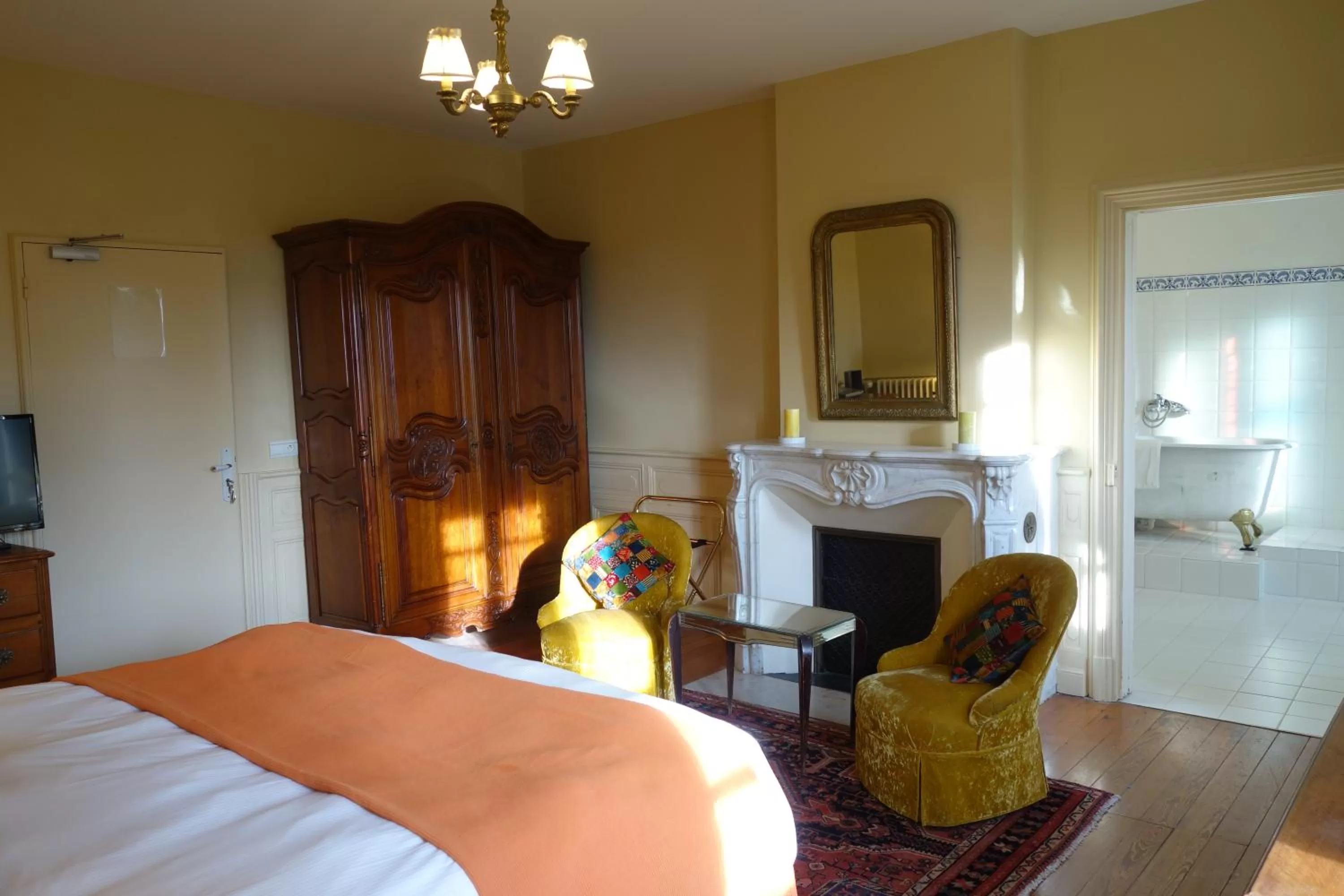 Double Room with Garden View in Domaine de Rasigous