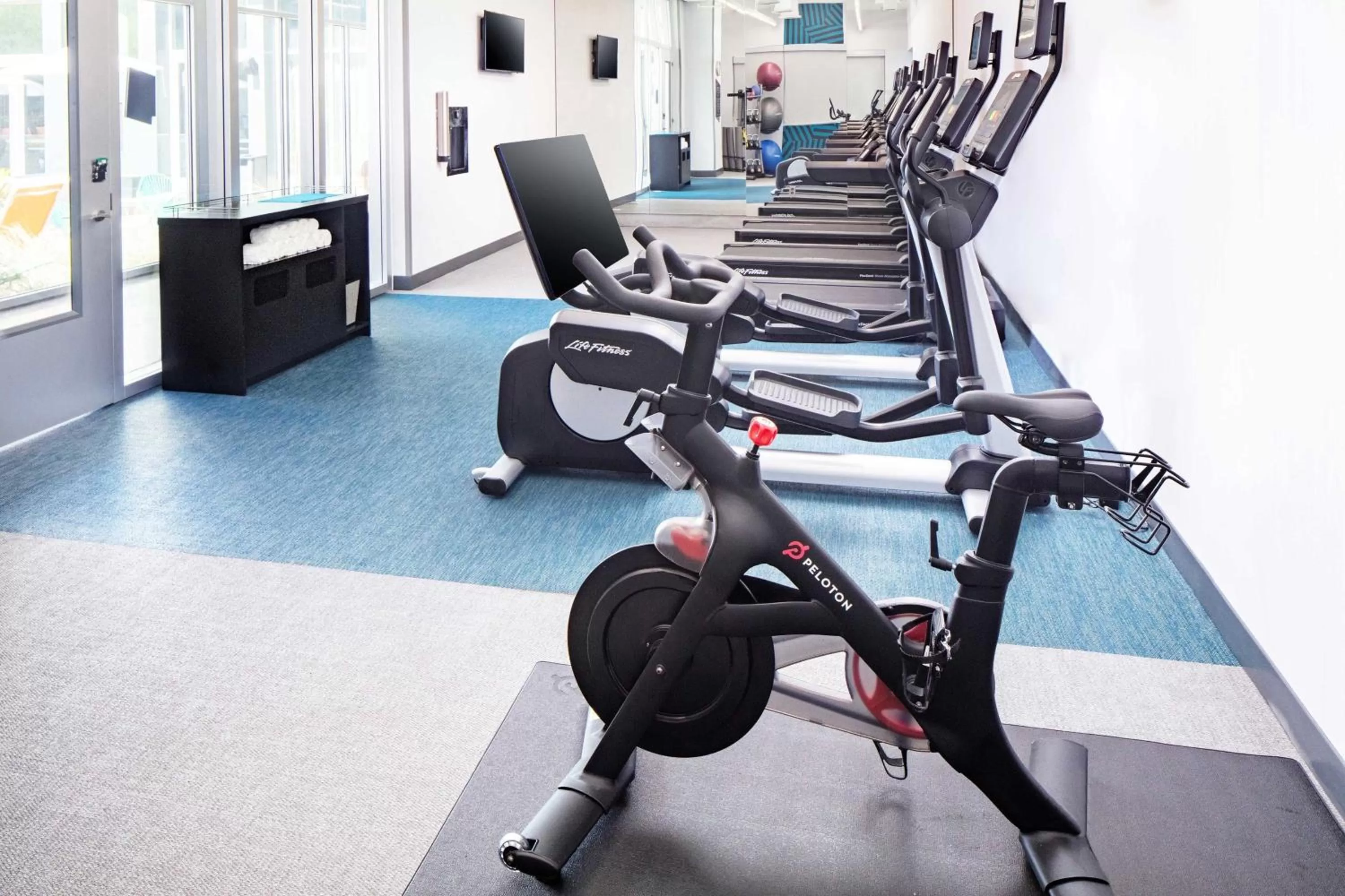 Fitness centre/facilities in Aloft Tempe