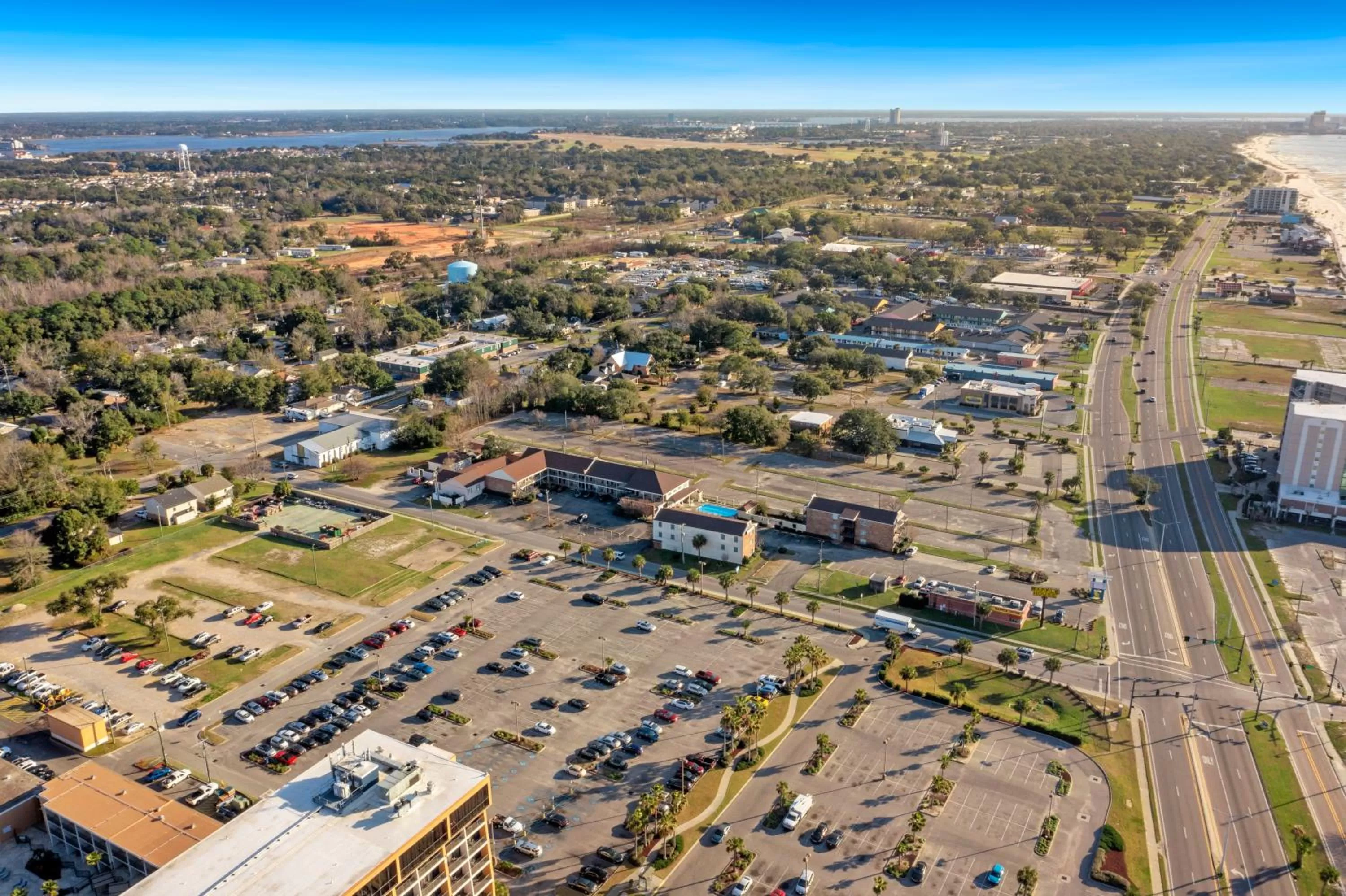 Bird's eye view in Edgewater Inn - Biloxi Beach