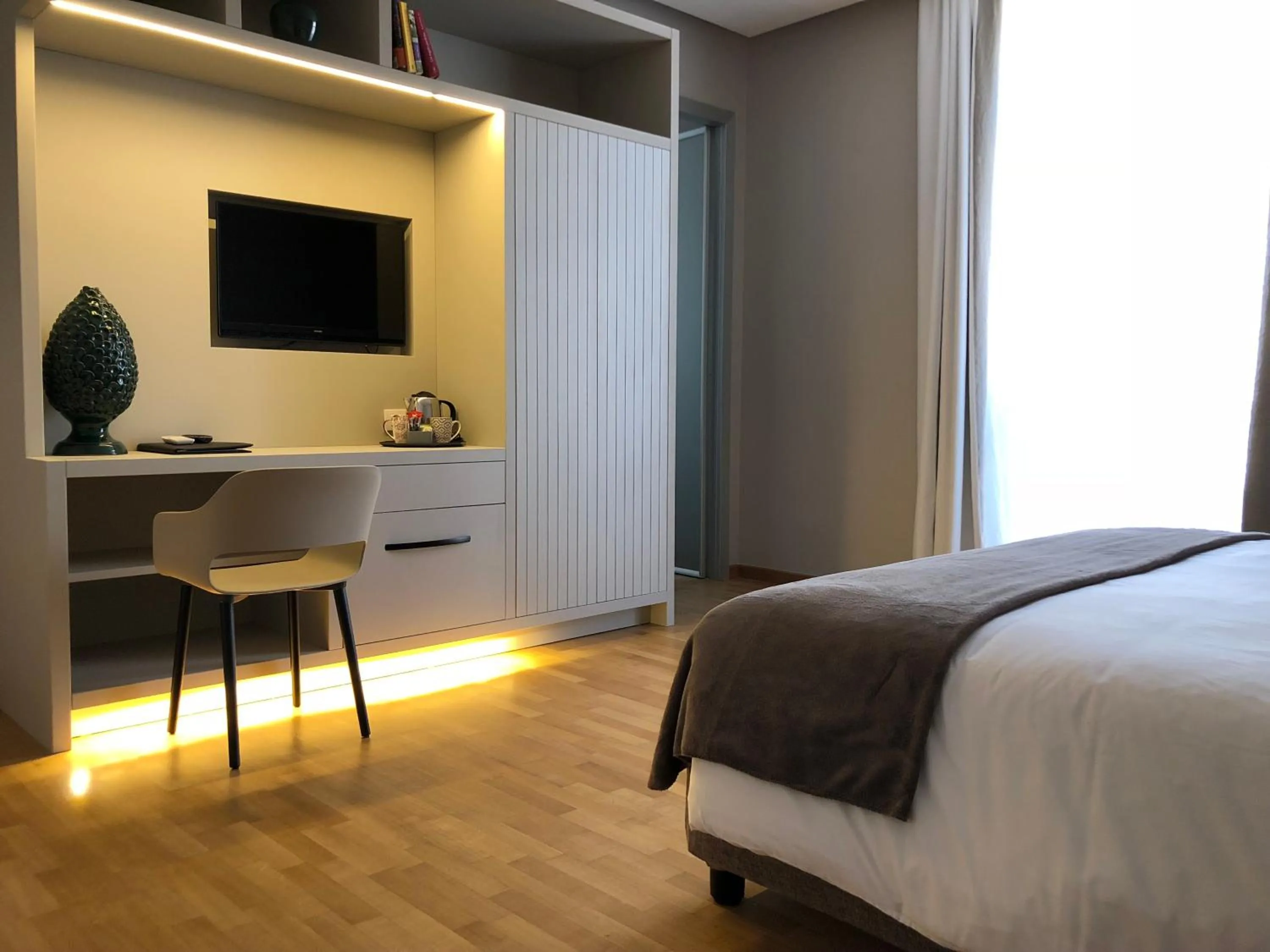 Bedroom, Bed in 200 ROOMS & TERRACE