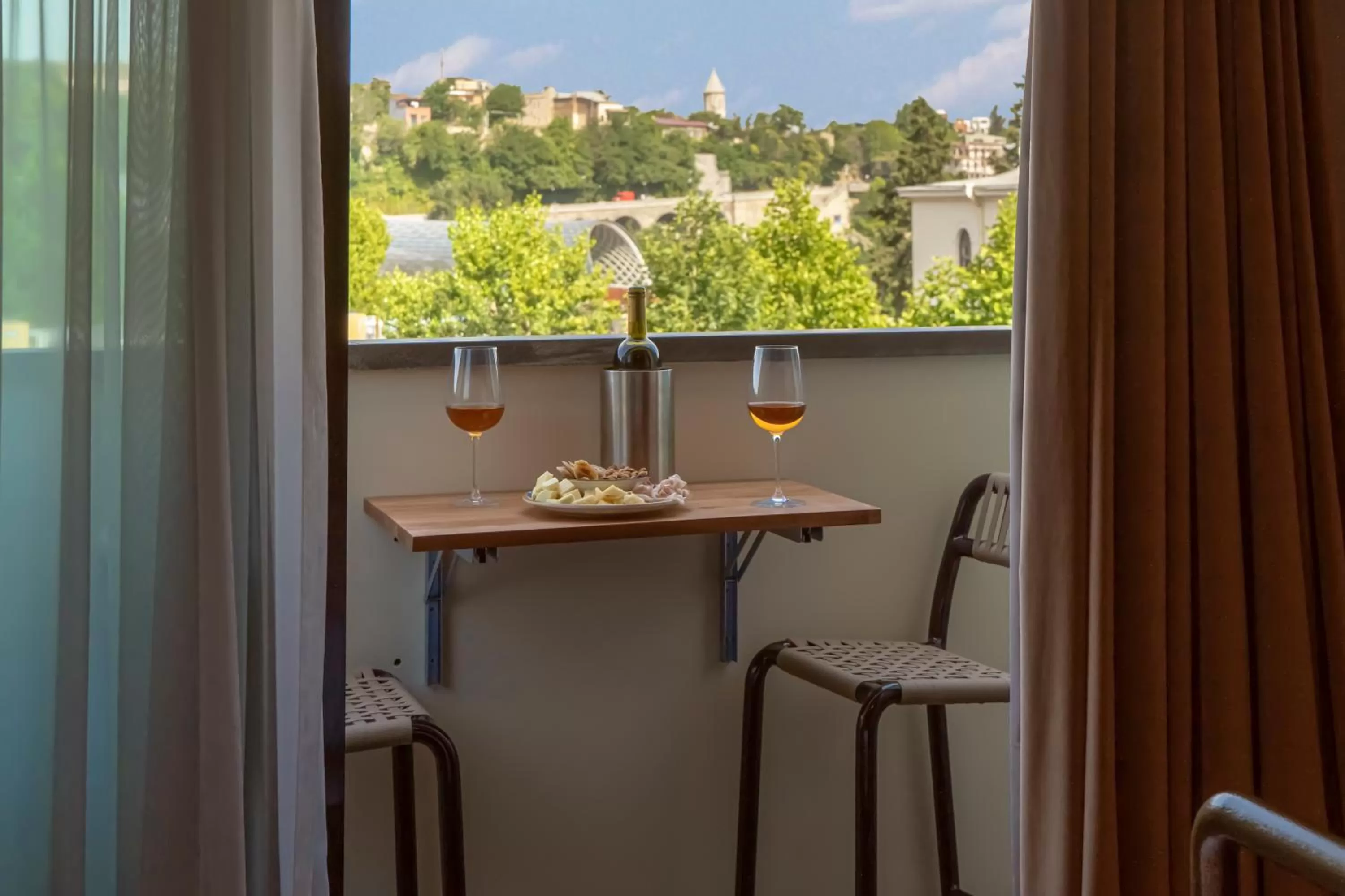 Day in The Blue Fox Hotel