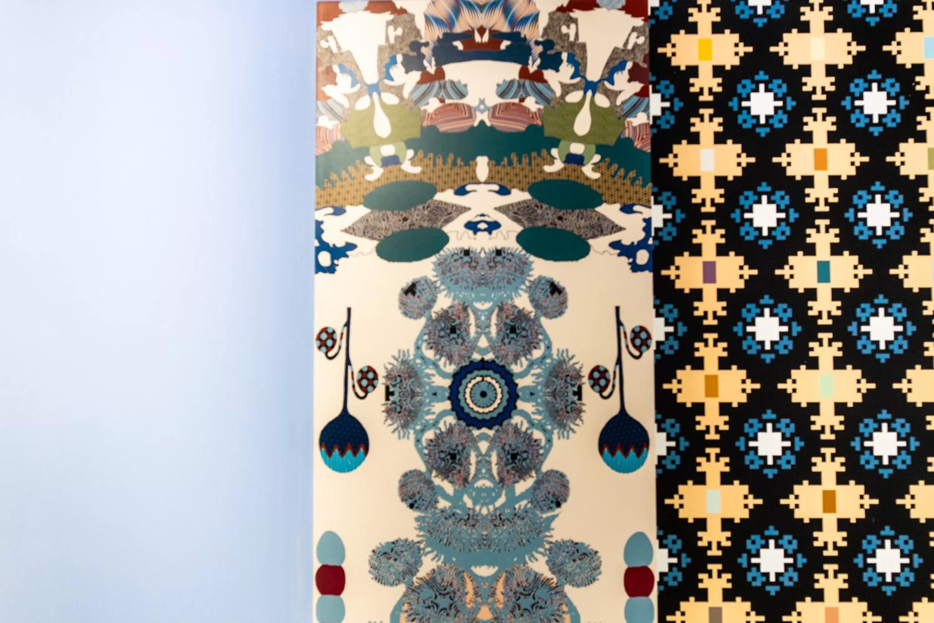 Decorative detail in Monca's house