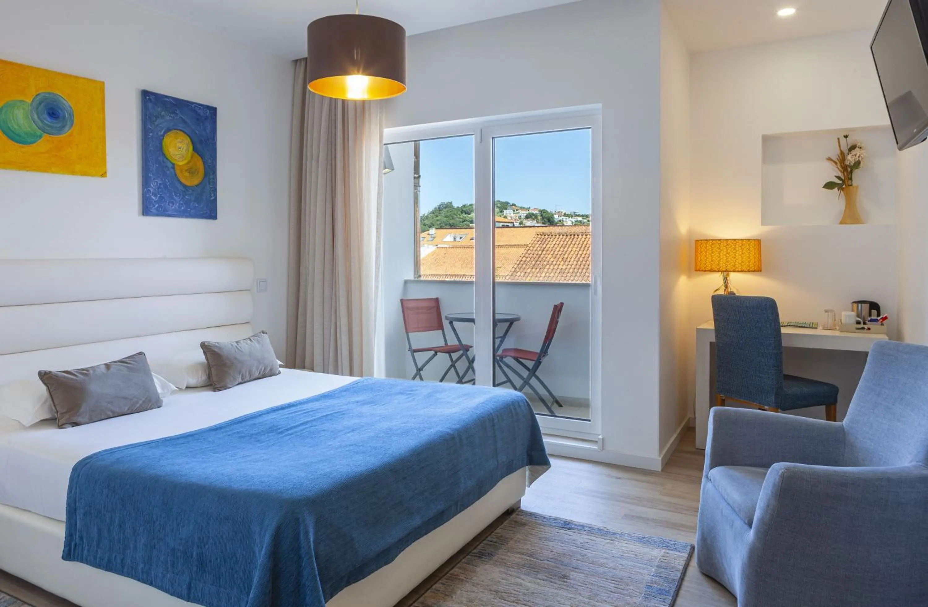 Bedroom, Bed in Boutique Hotel Casa do Outeiro - Arts & Crafts