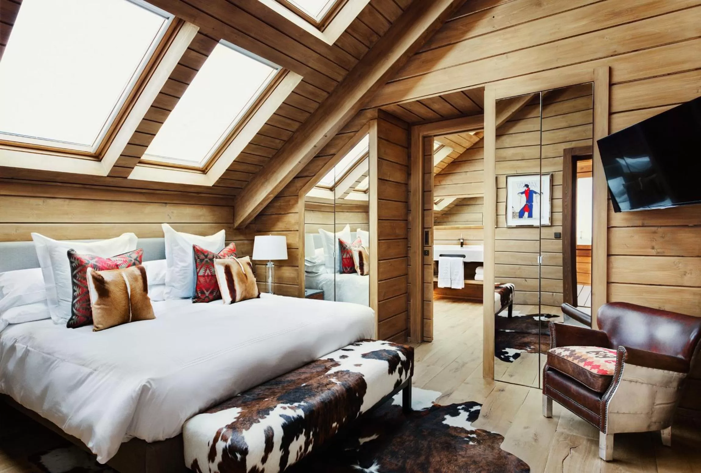 Bed in El Lodge, Ski & Spa