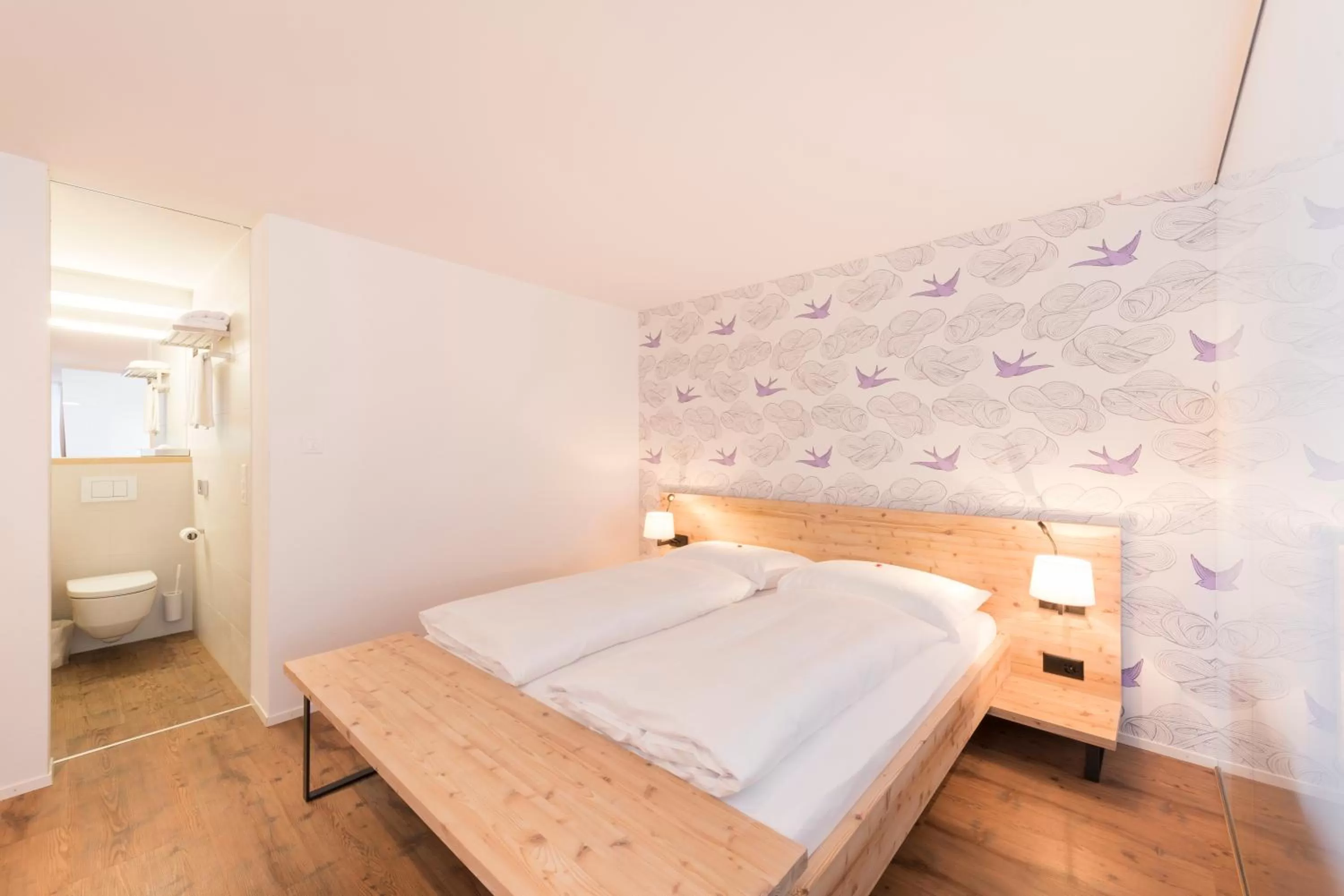 Bed in Randolins Familienresort