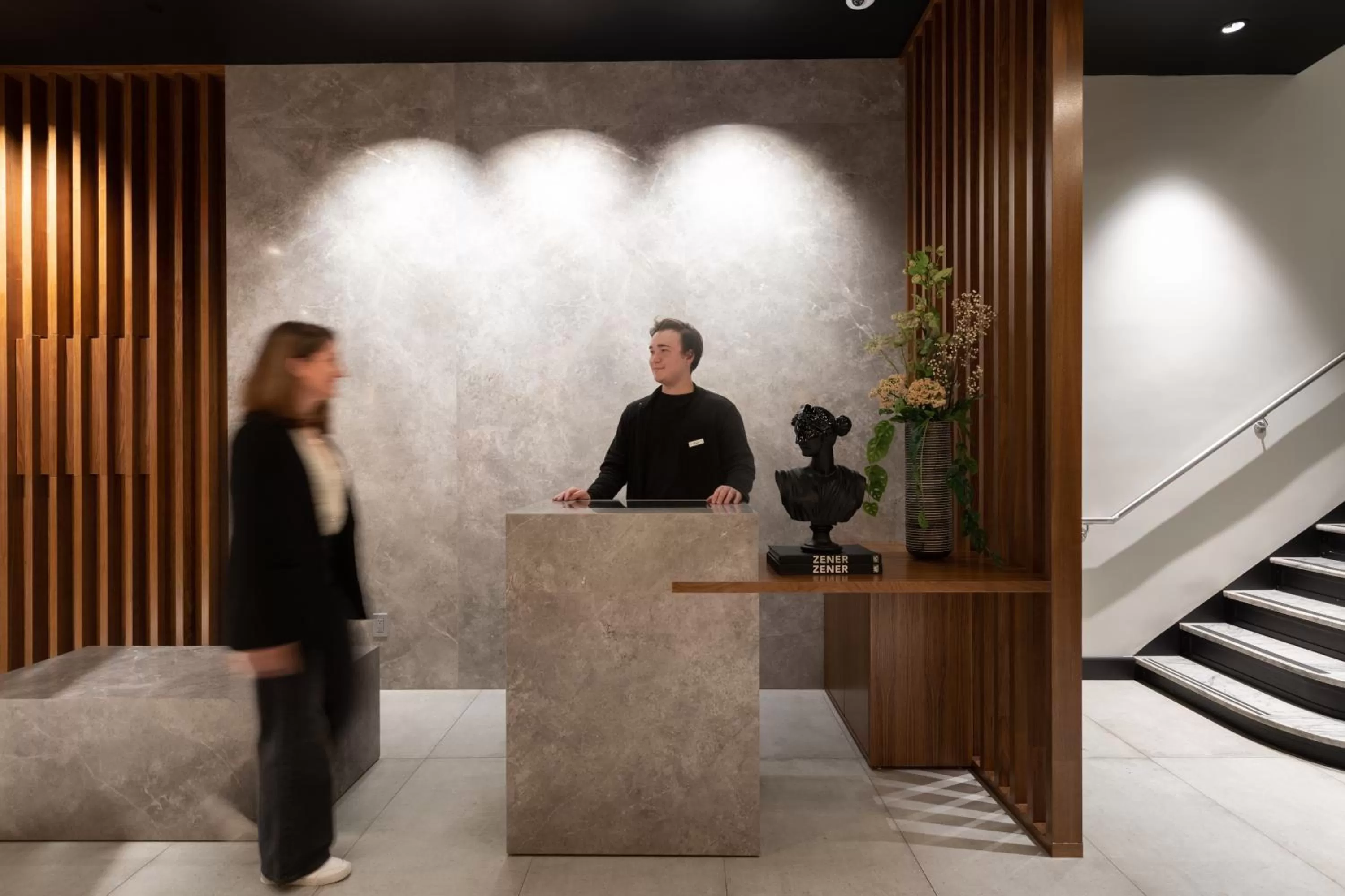 Lobby or reception in Hotel Stratford San Francisco - Handwritten Collection