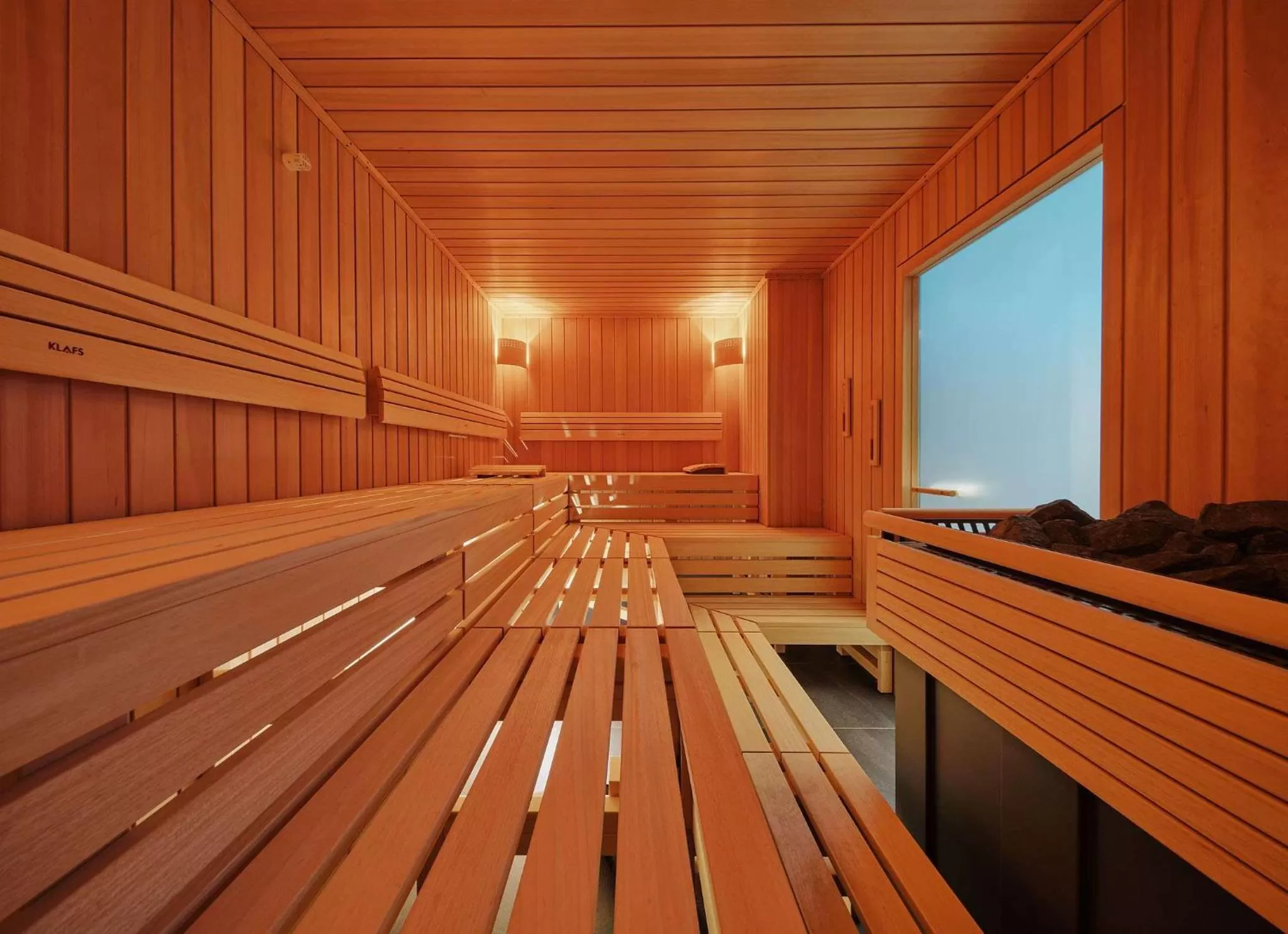 Sauna in Adina Apartment Hotel Cologne