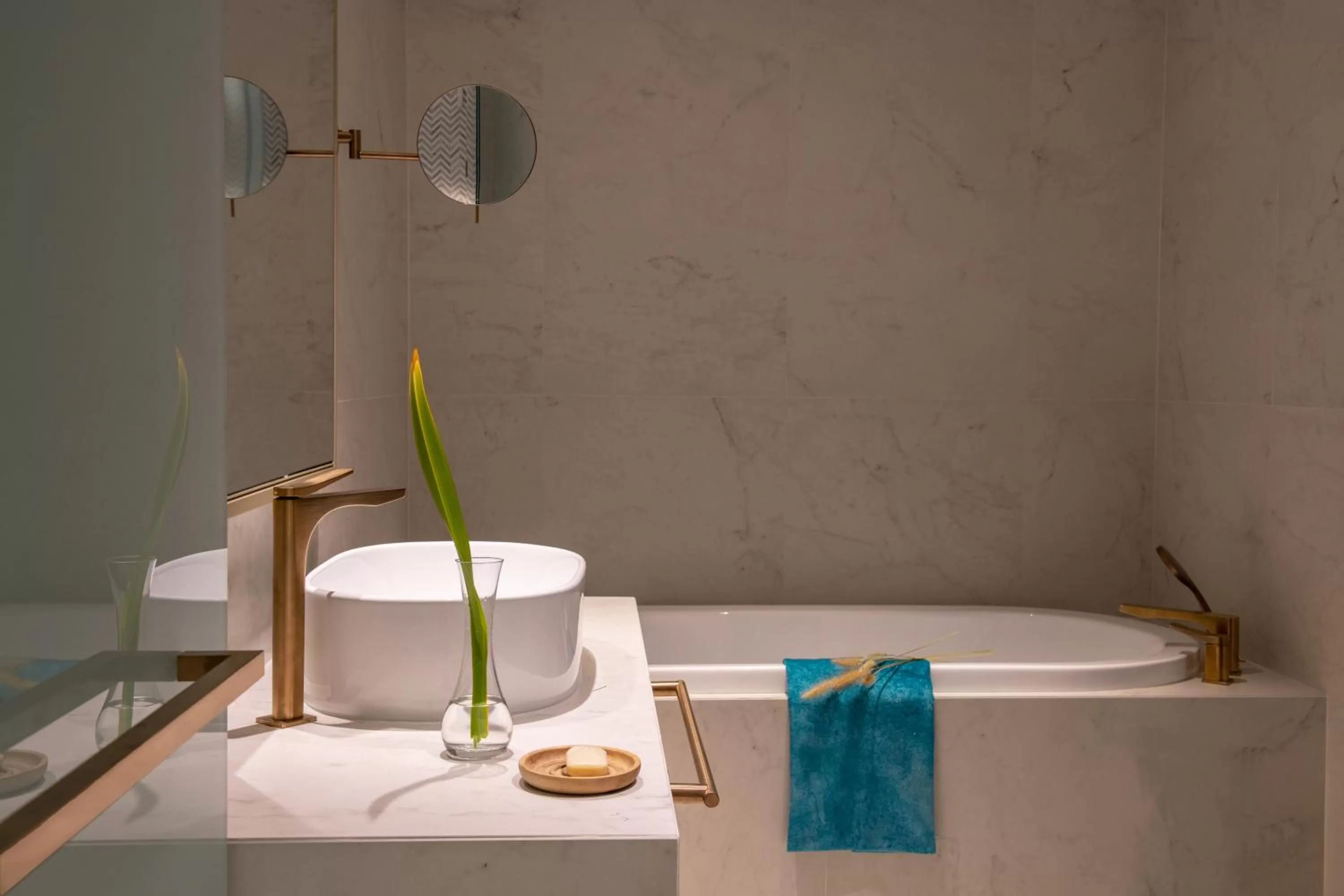 Bathroom in Mitsis Summer Palace