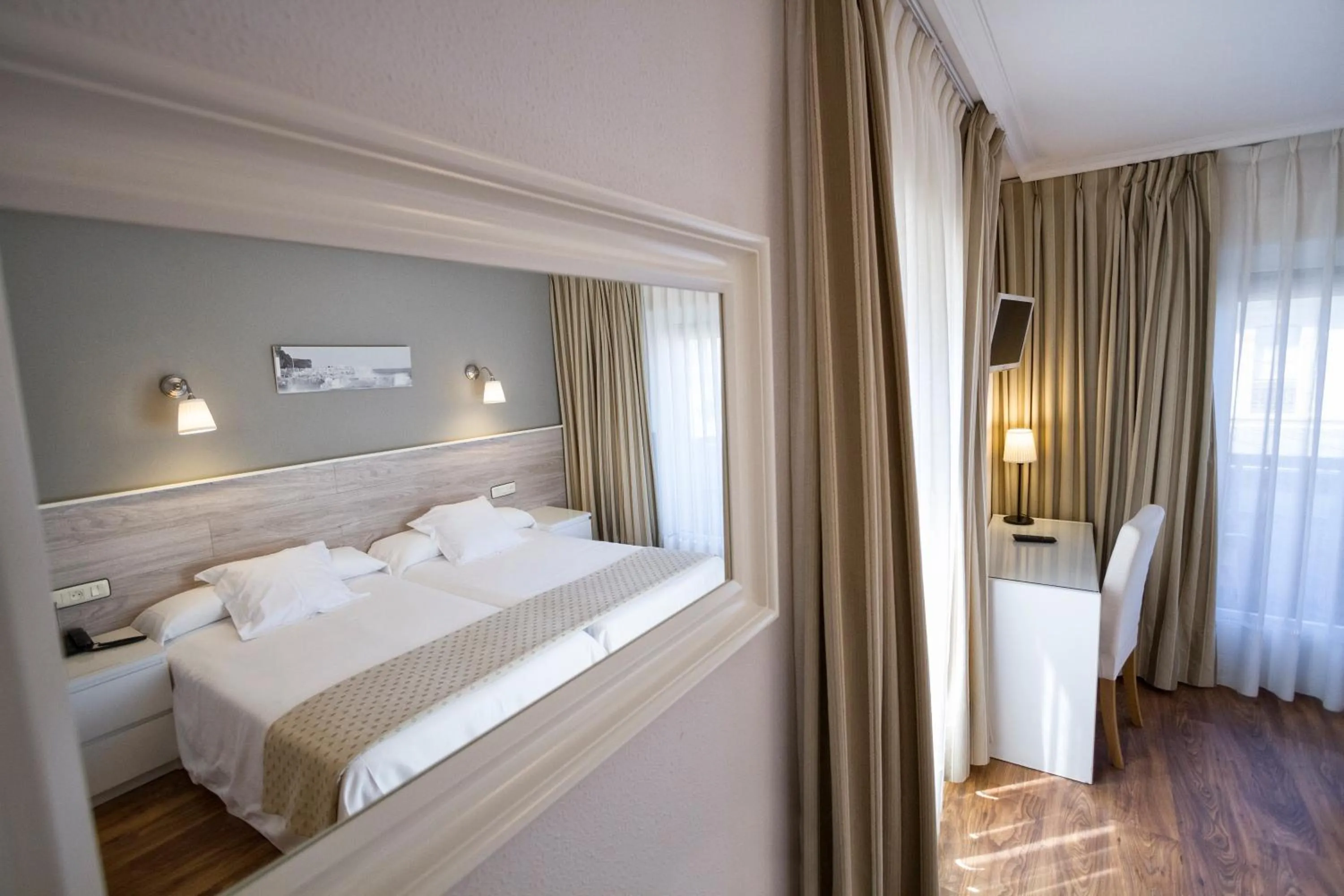 Decorative detail, Bed in Hotel Don Pepe