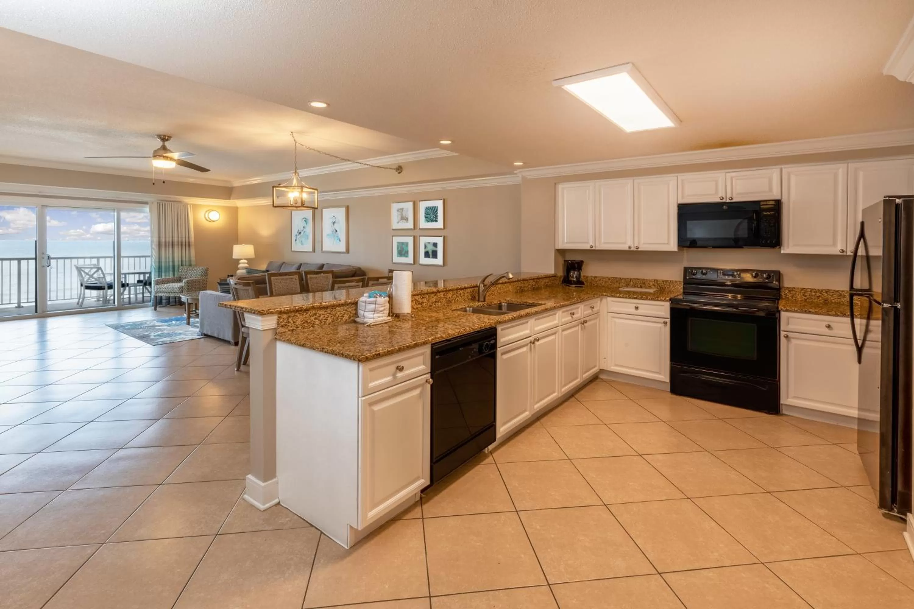 kitchen in Escapes! To The Shores Orange Beach, A Ramada by Wyndham