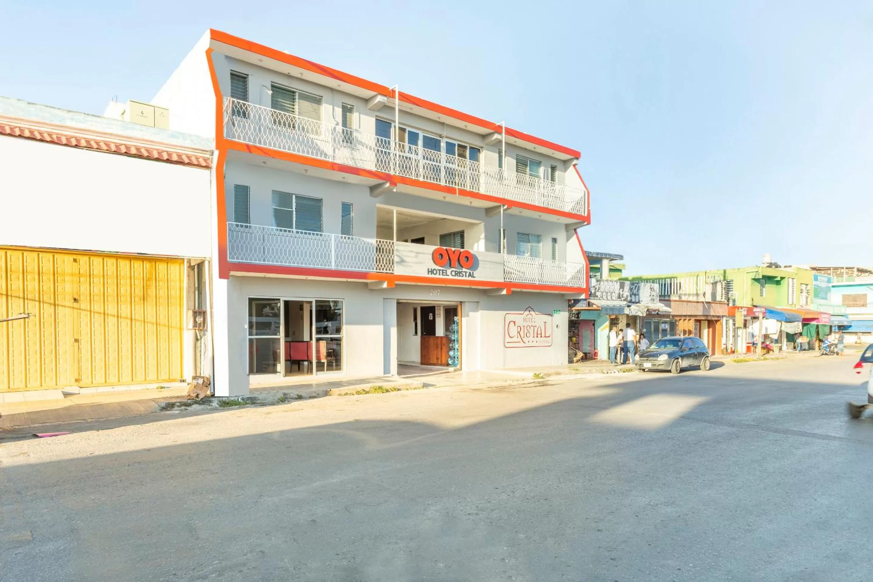 Property Building in OYO Hotel Cristal,Museum of Mayan culture,Chetumal