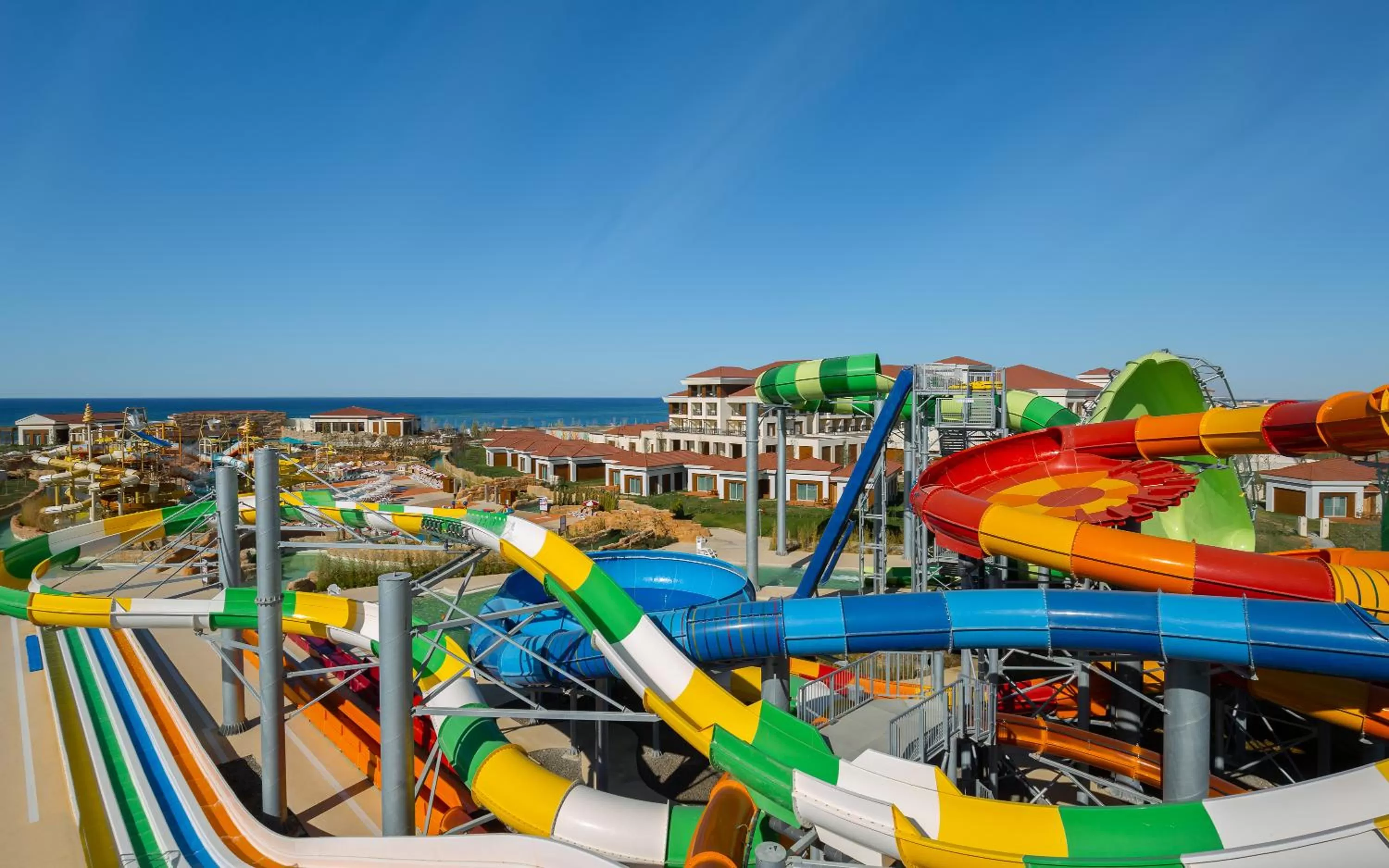 Aqua park in Rixos Water World Aktau - Theme Park Free Access