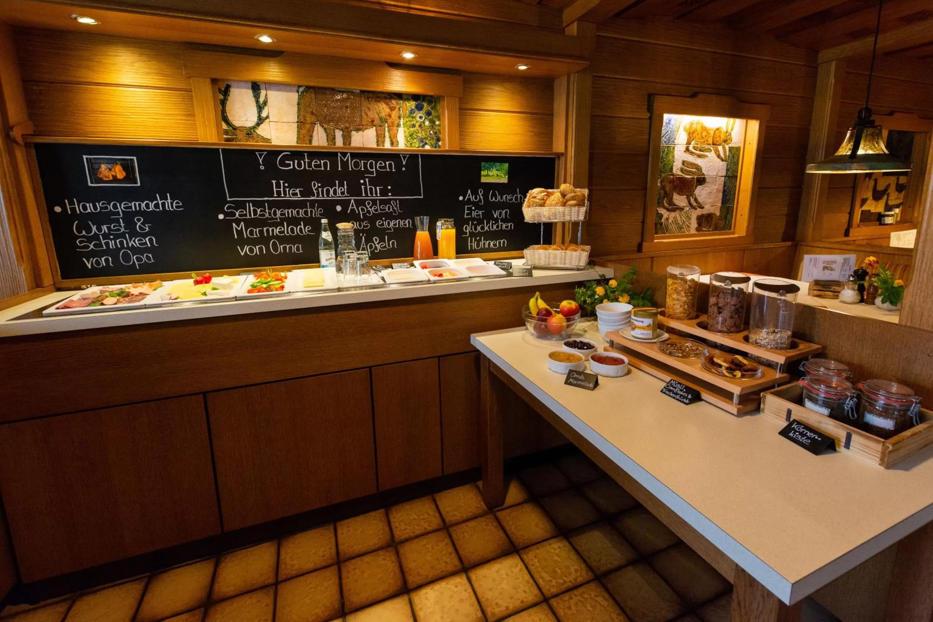 Buffet breakfast, Restaurant/Places to Eat in Gasthof Hotel Reif