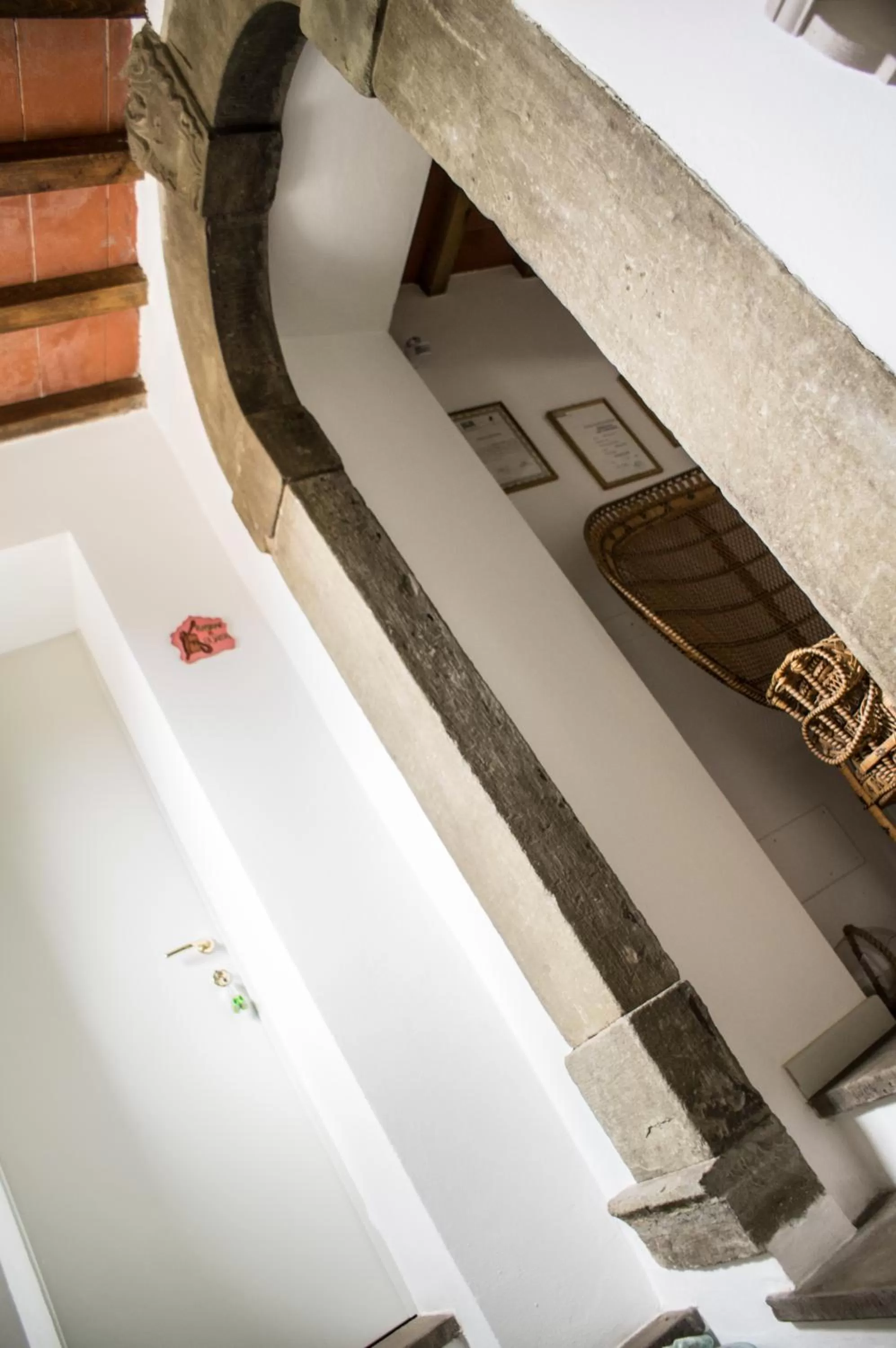 Decorative detail in Antica Dimora del Pellegrino